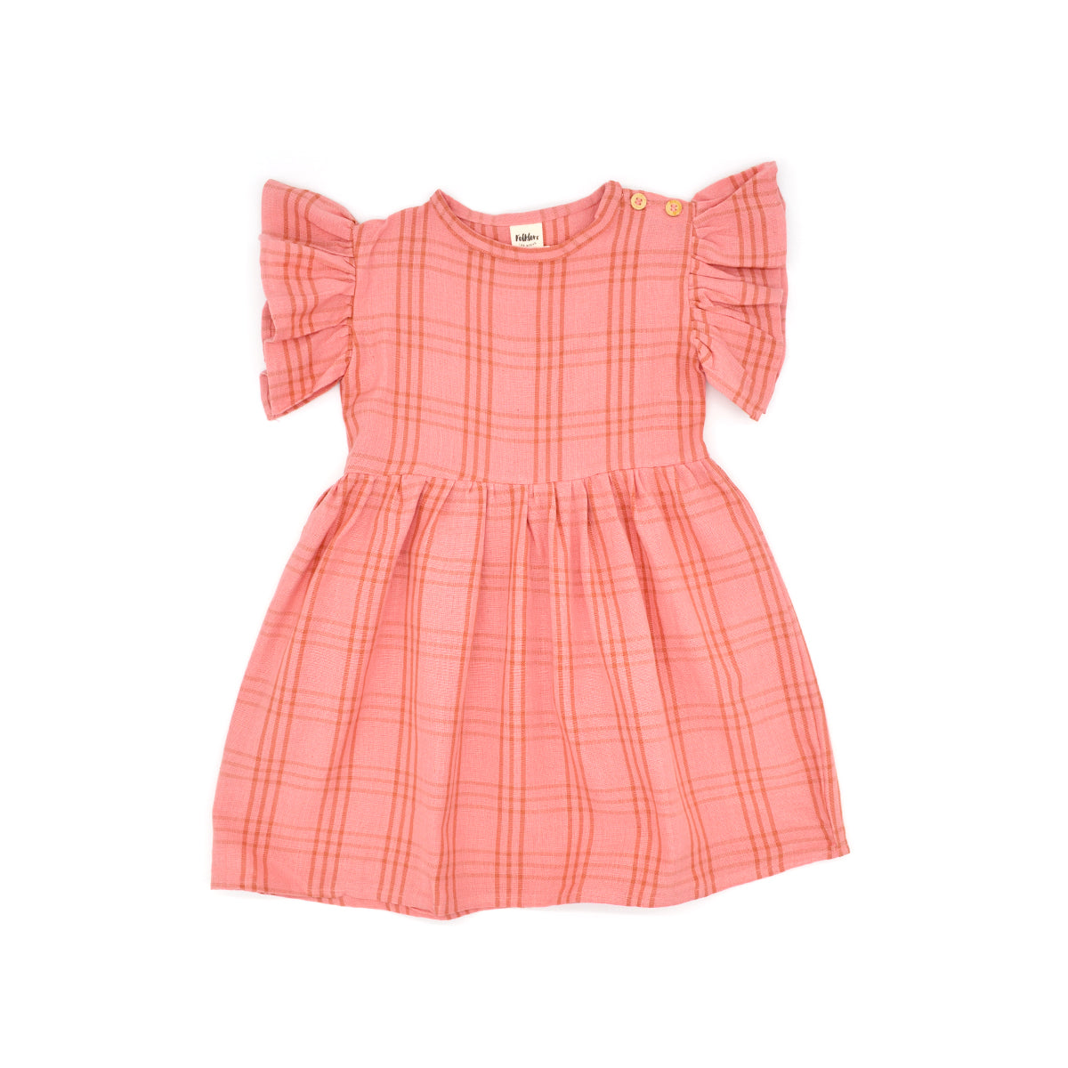 Cece Girl Dress in Amber by Folklore Las Ninas