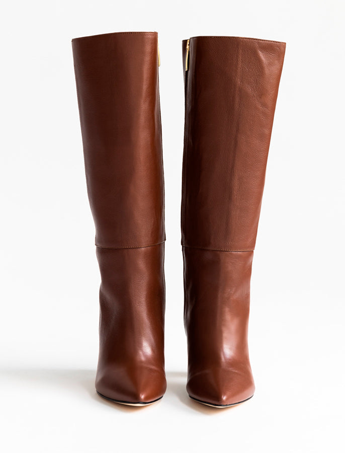 Celina Tall Boot - Camel by Alma Caso