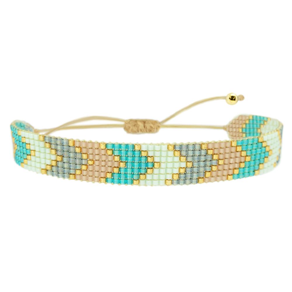 Bracelet - AB8 Chevron Miyuki by Zafiro Jewellers