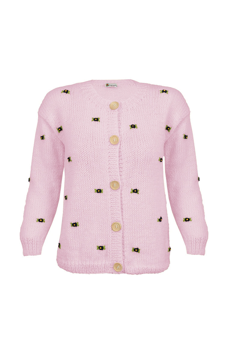 MUSCARI COTTON CARDIGAN BY FANM MON