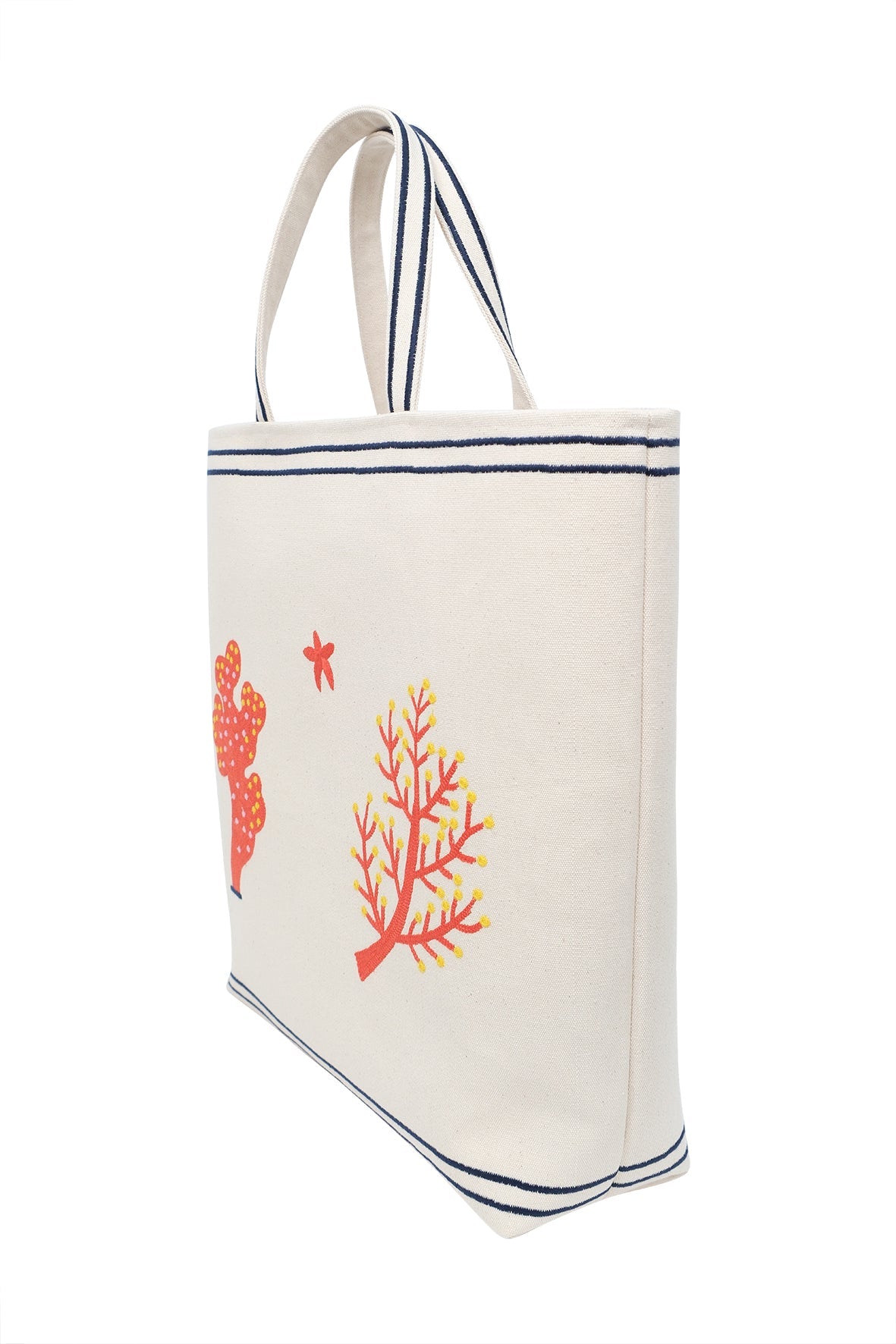 CORAL TOTE BAG by Fanm Mon