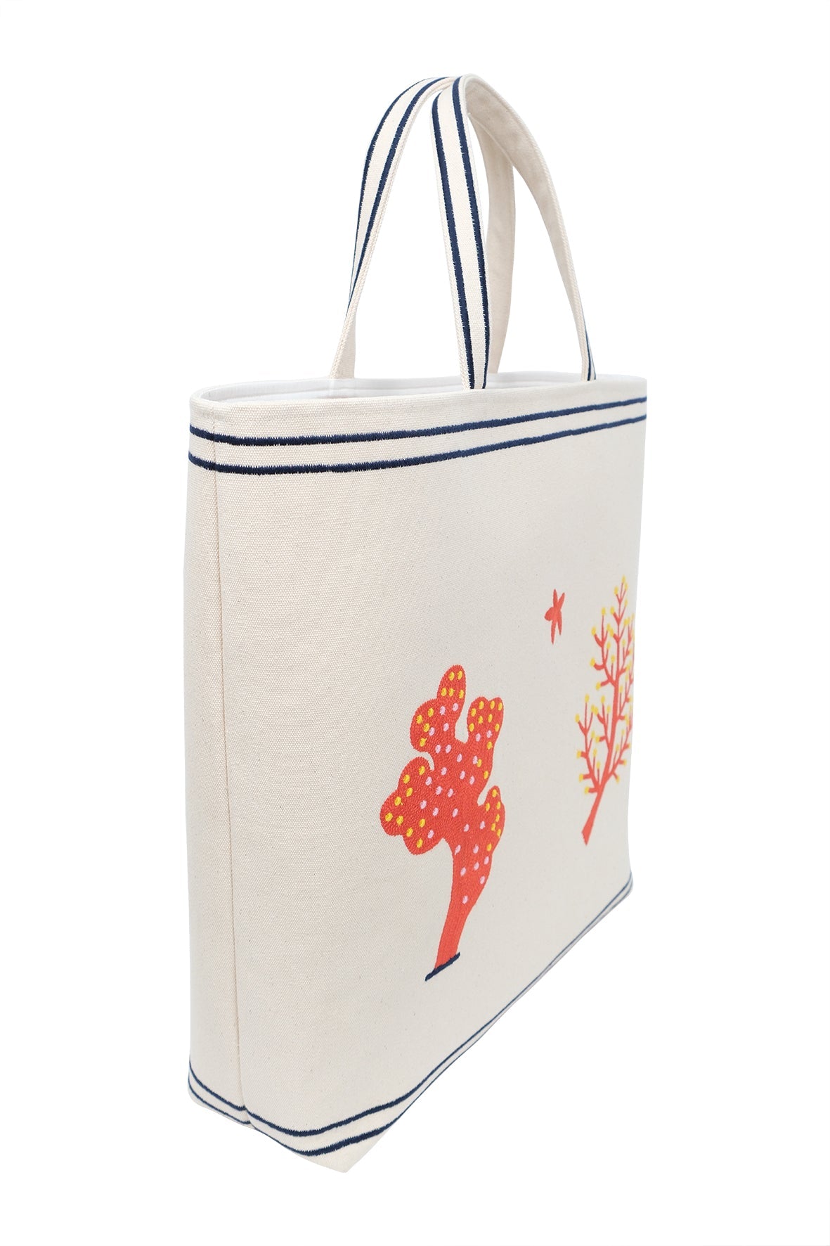 CORAL TOTE BAG by Fanm Mon