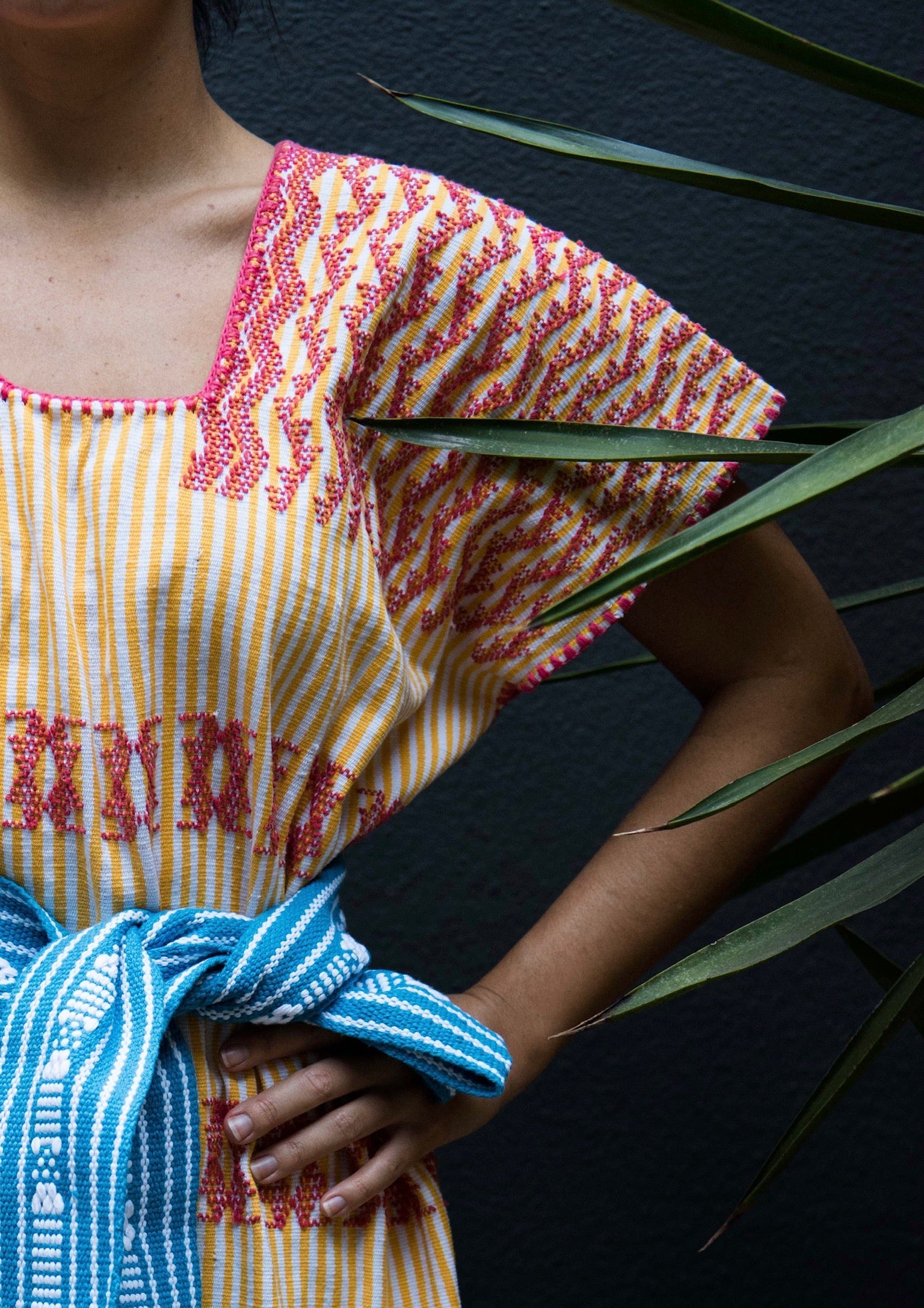 huipil dress Huipil Kaftan by Agave Adult