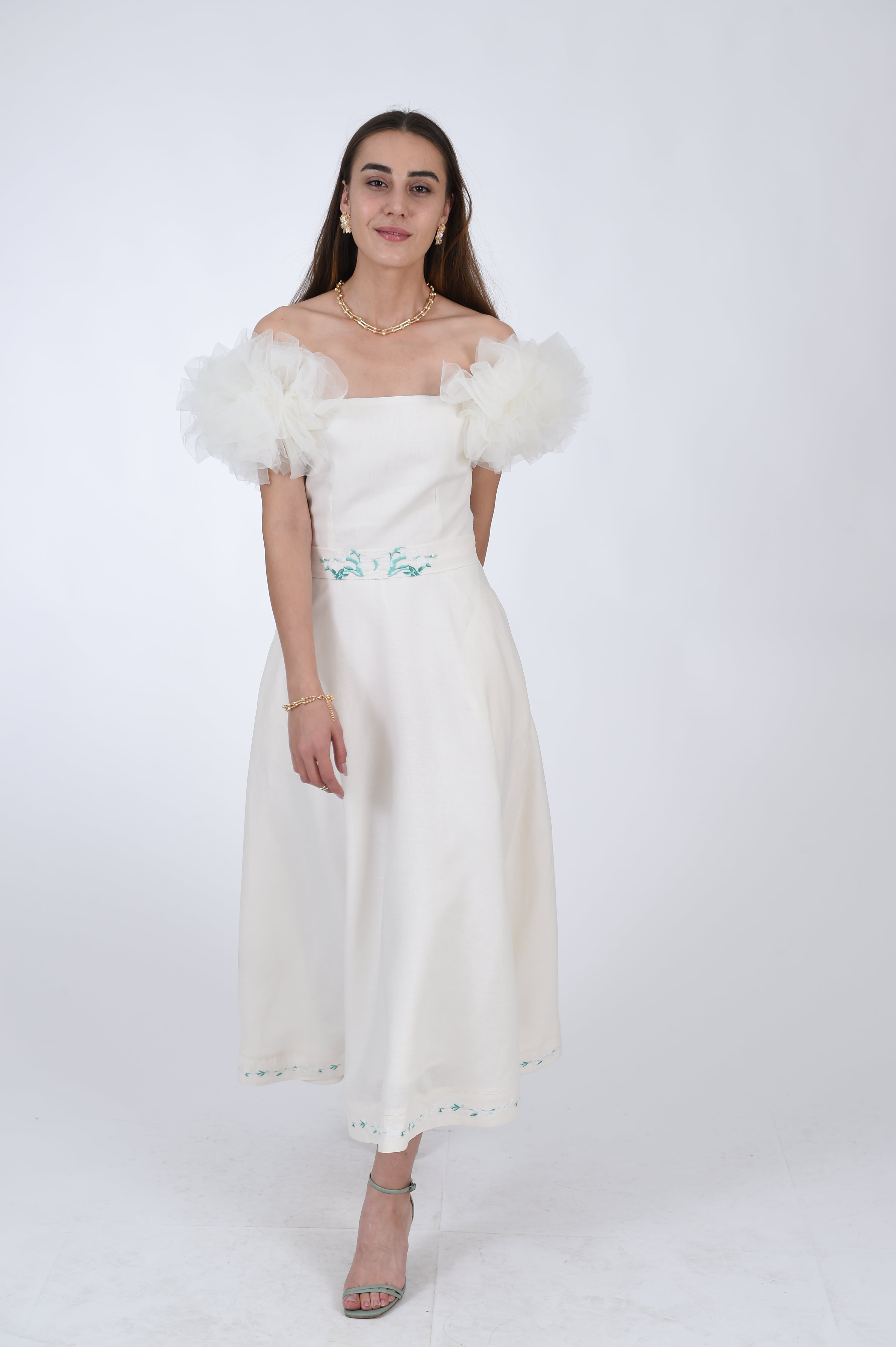 AFYON TULLE DRESS by Fanm Mon