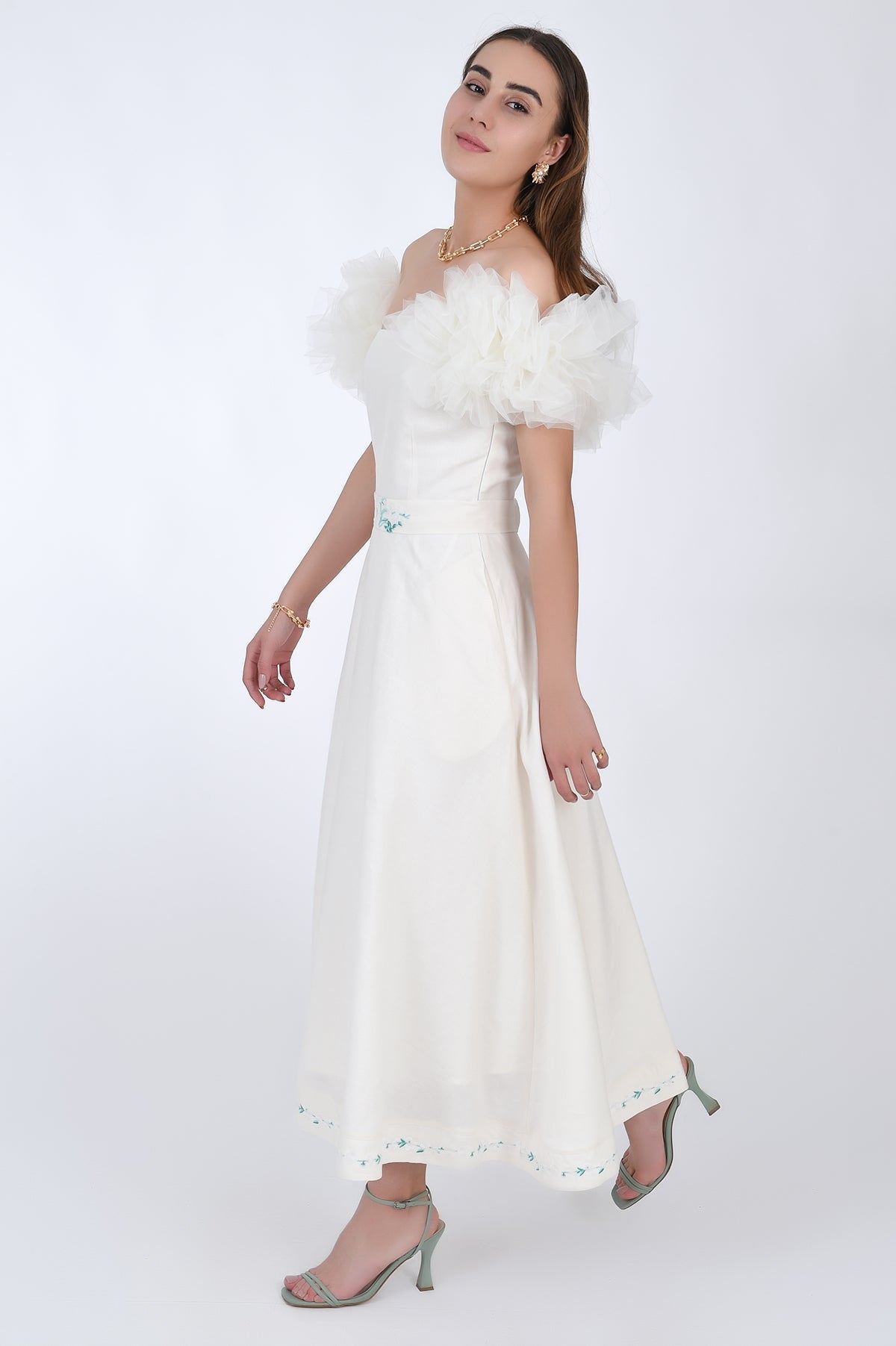 AFYON TULLE DRESS by Fanm Mon