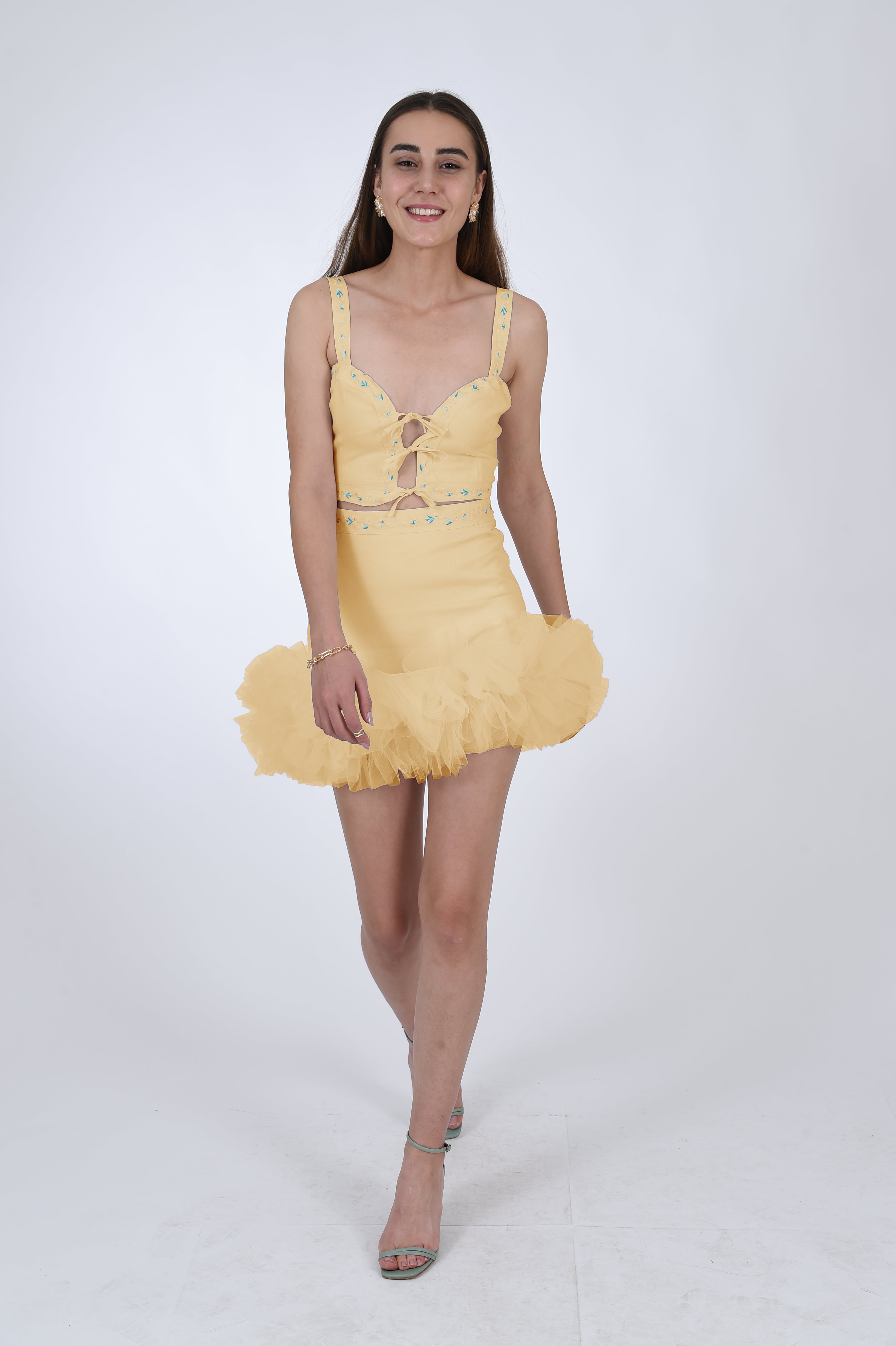 FOL SKIRT SET by Fanm Mon