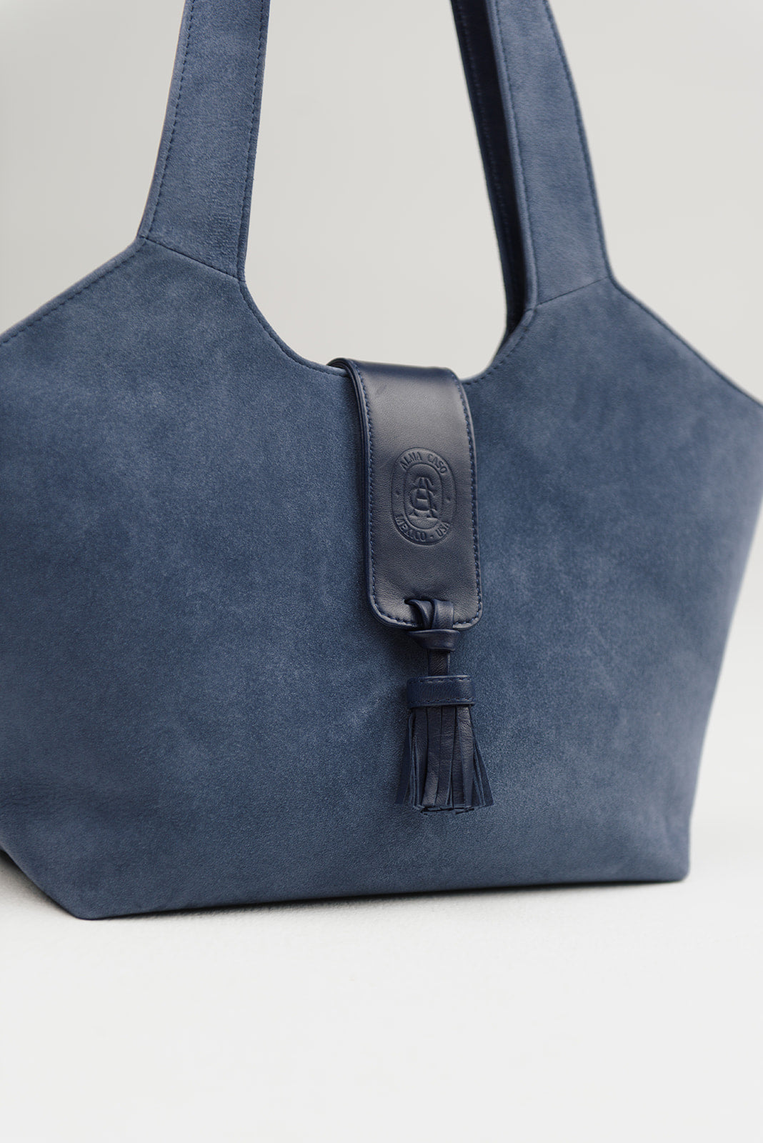 Carolina Bag Navy Blue by Alma Caso