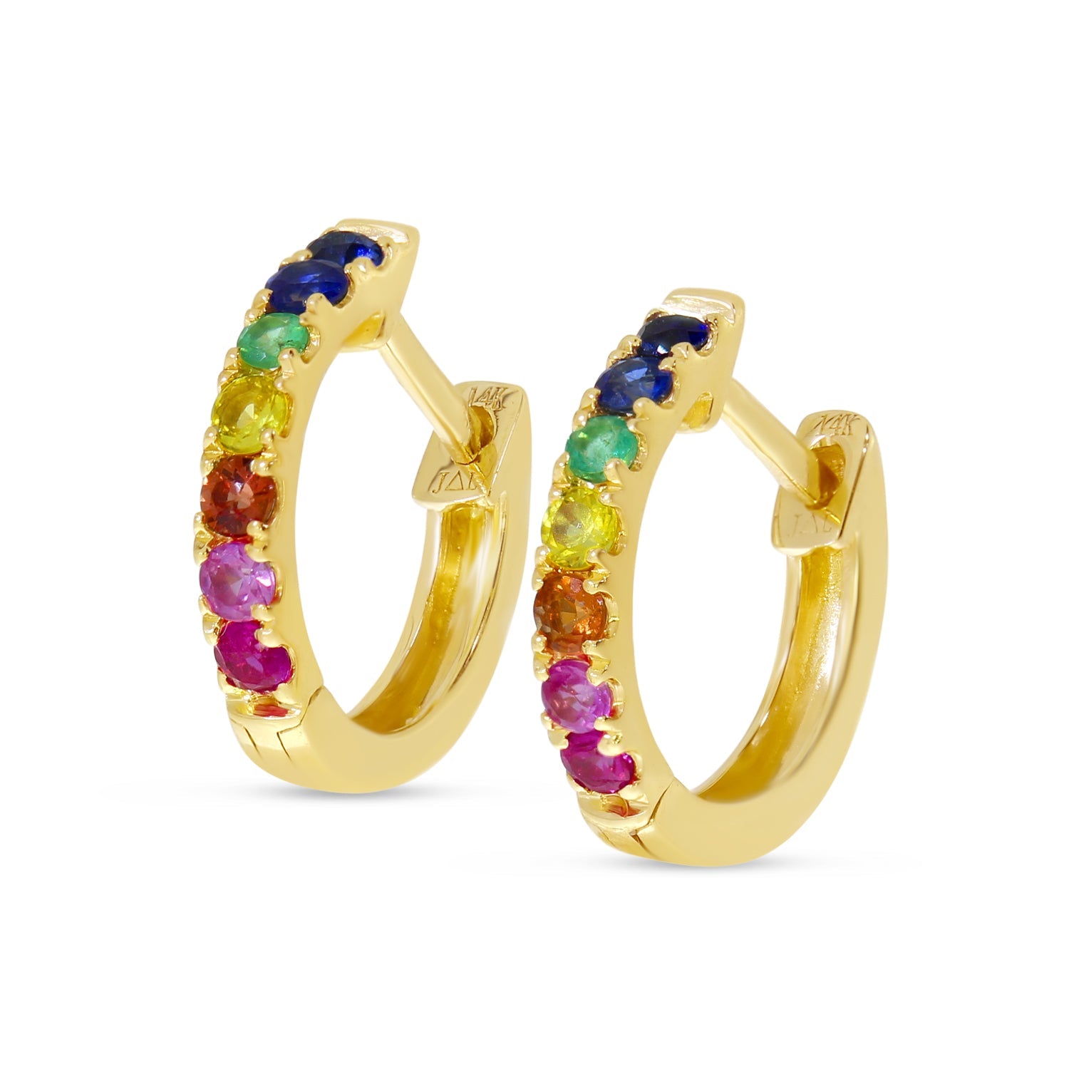 Rainbow Huggies by Snaffle Bit Bracelet Company
