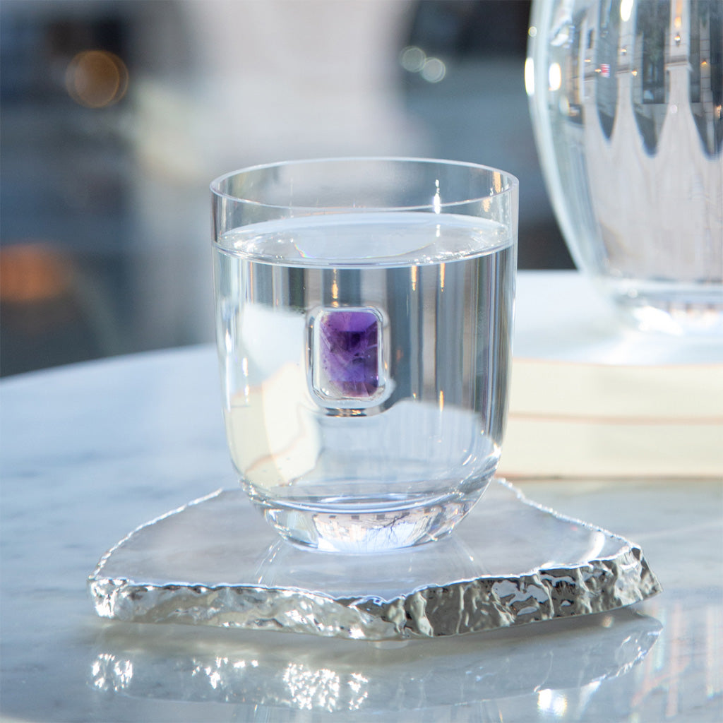 Elevo DOF Glasses, Amethyst, Set of 2 by ANNA New York