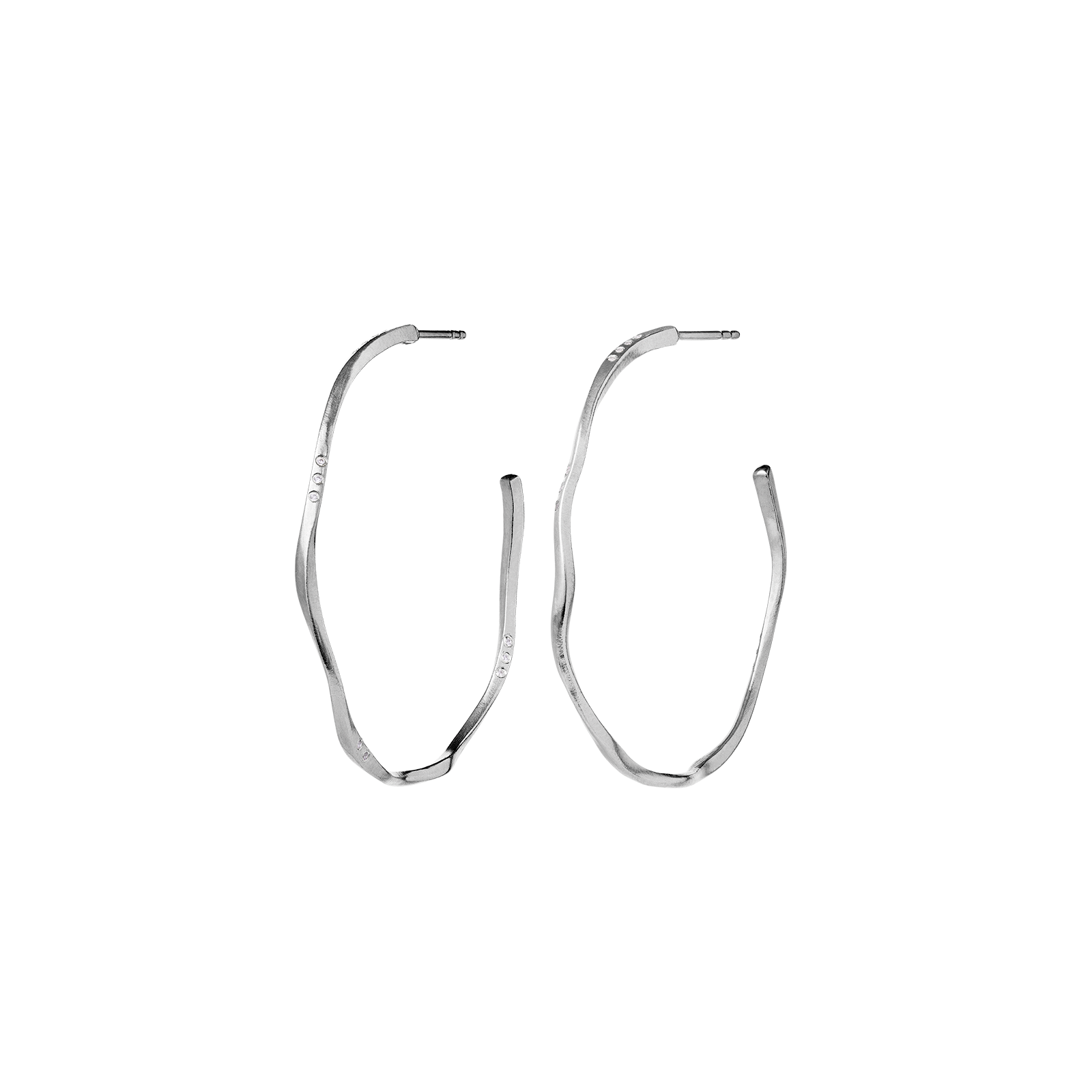 Echo Grande Earrings by Maanesten