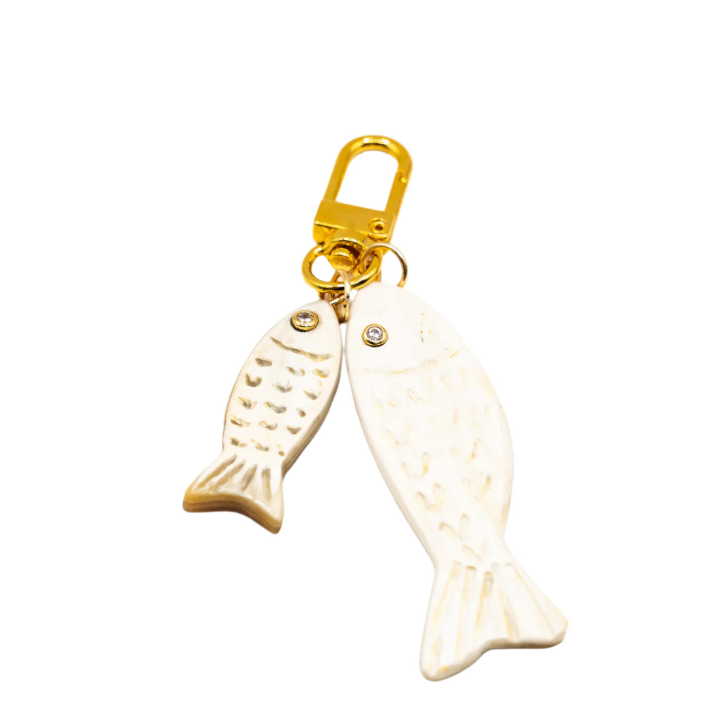 Double Fish Charm by Lilly Sisto x Akola