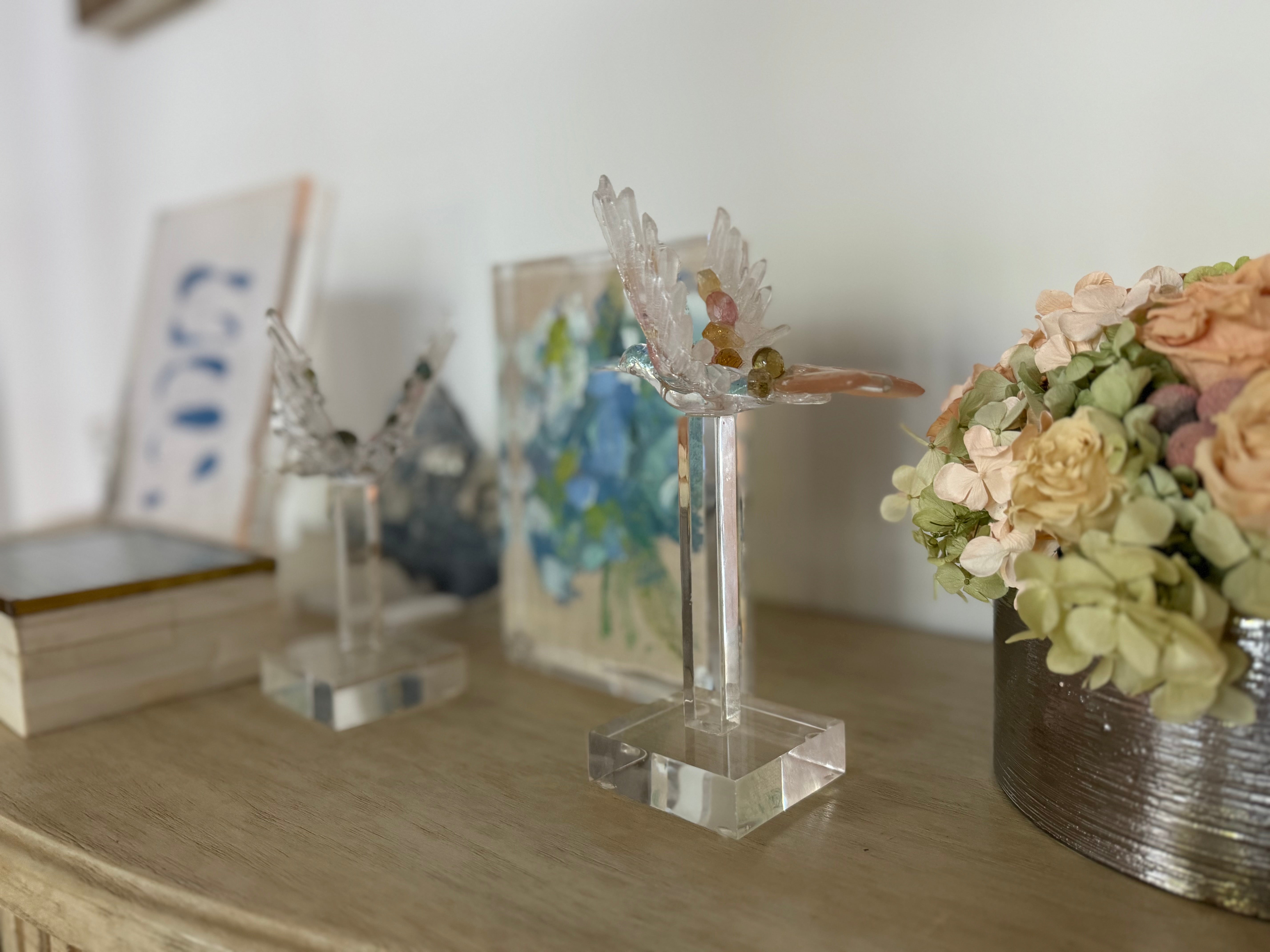 Semi-precious Hummingbird by Agave