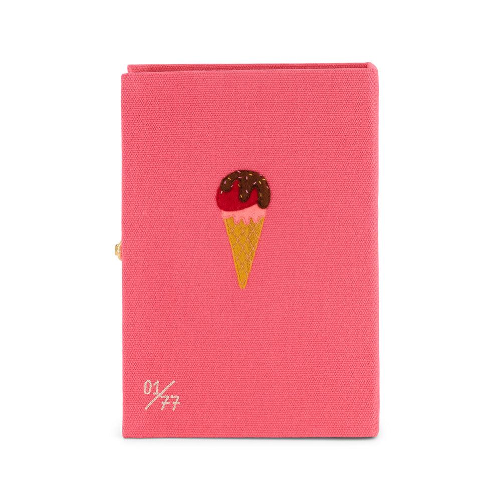 Ice, Ice Baby Book Clutch by Olympia Le-Tan