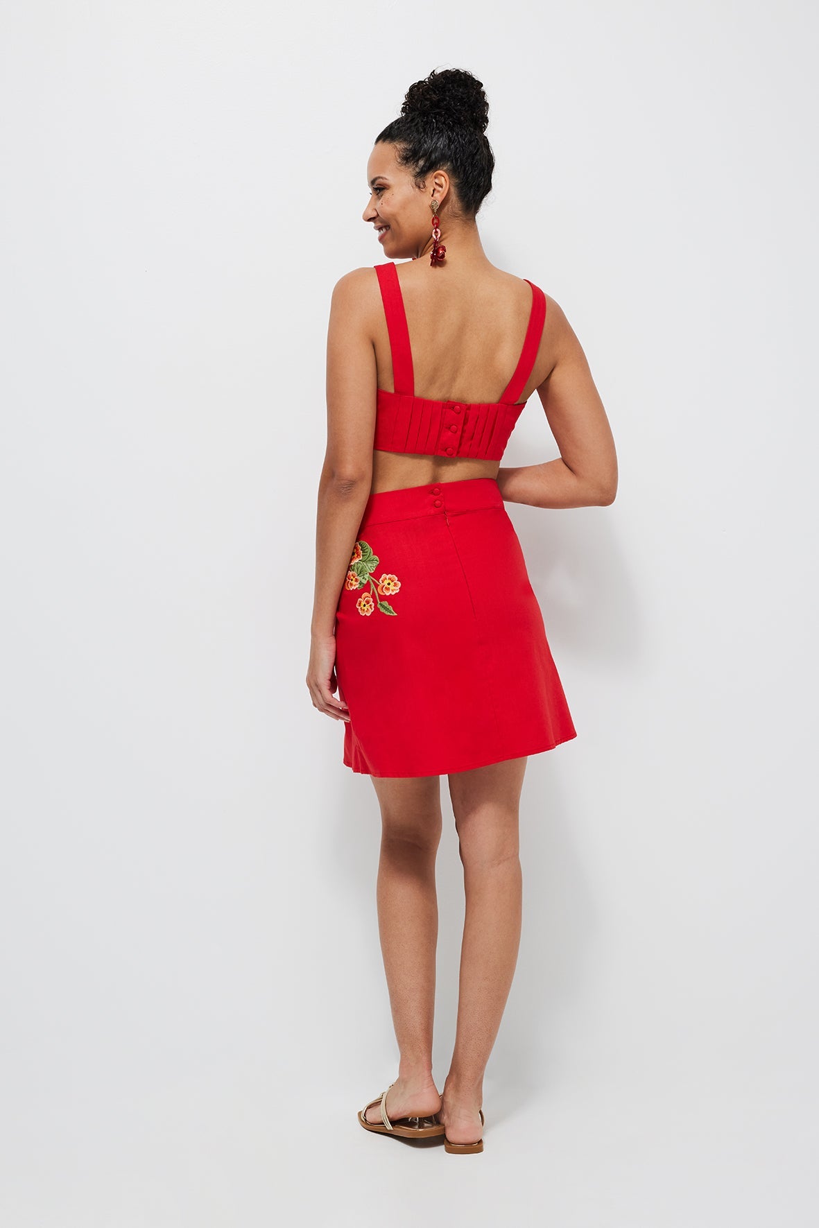 BURCU SKIRT SET by Fanm Mon