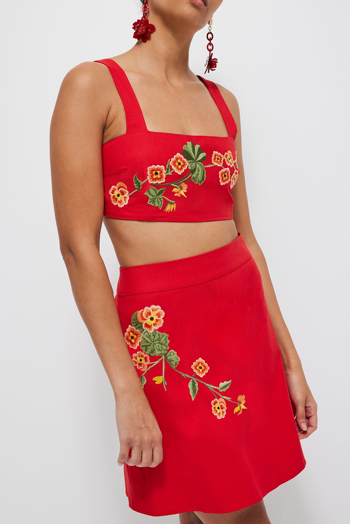BURCU SKIRT SET by Fanm Mon