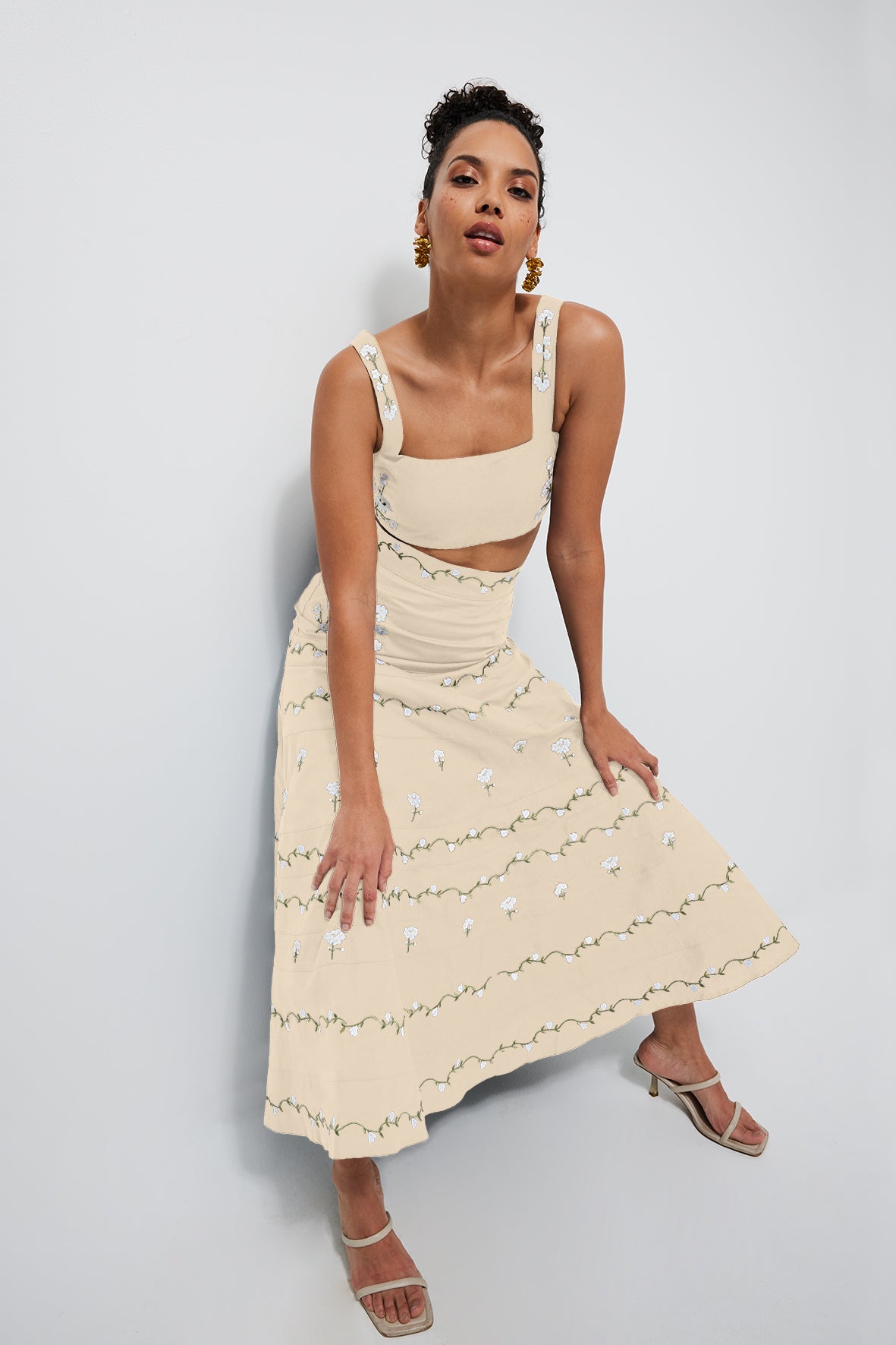 DERYA SKIRT SET by Fanm Mon