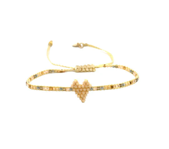 Bracelet AB3 Heart Miyuki by Zafiro Jewellers