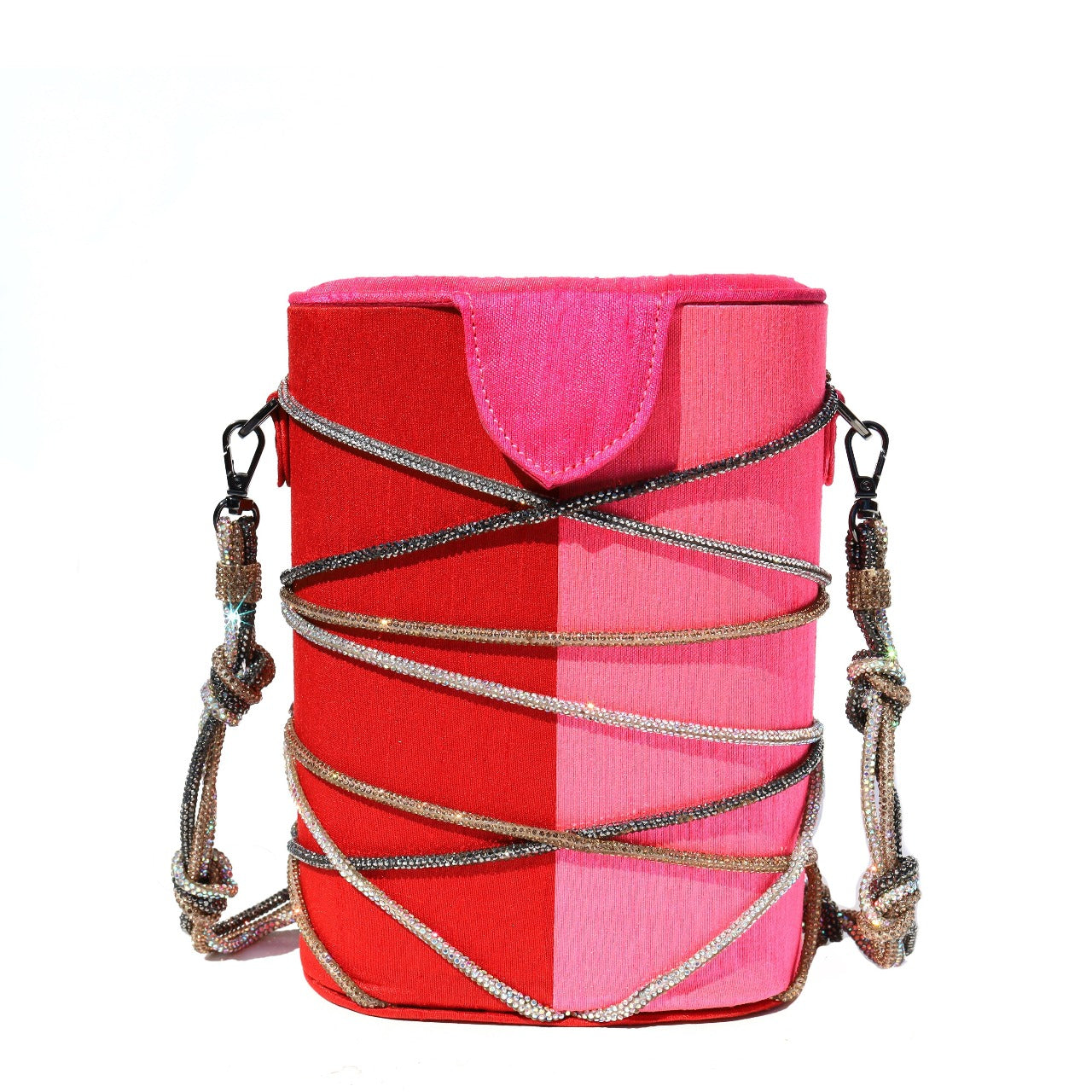 Gulaab Knotty Bucket Bag by Simitri