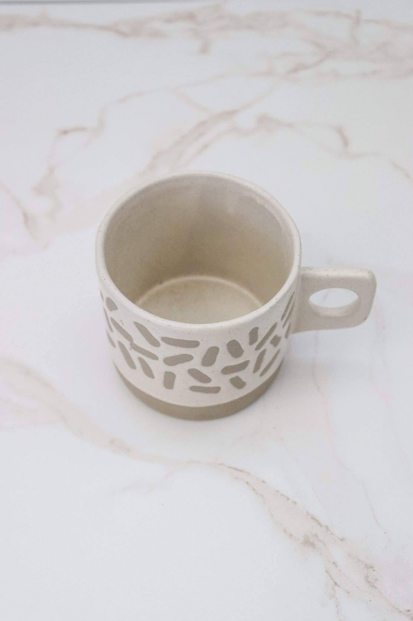 Speckled Creme Mug by Divine Ivy