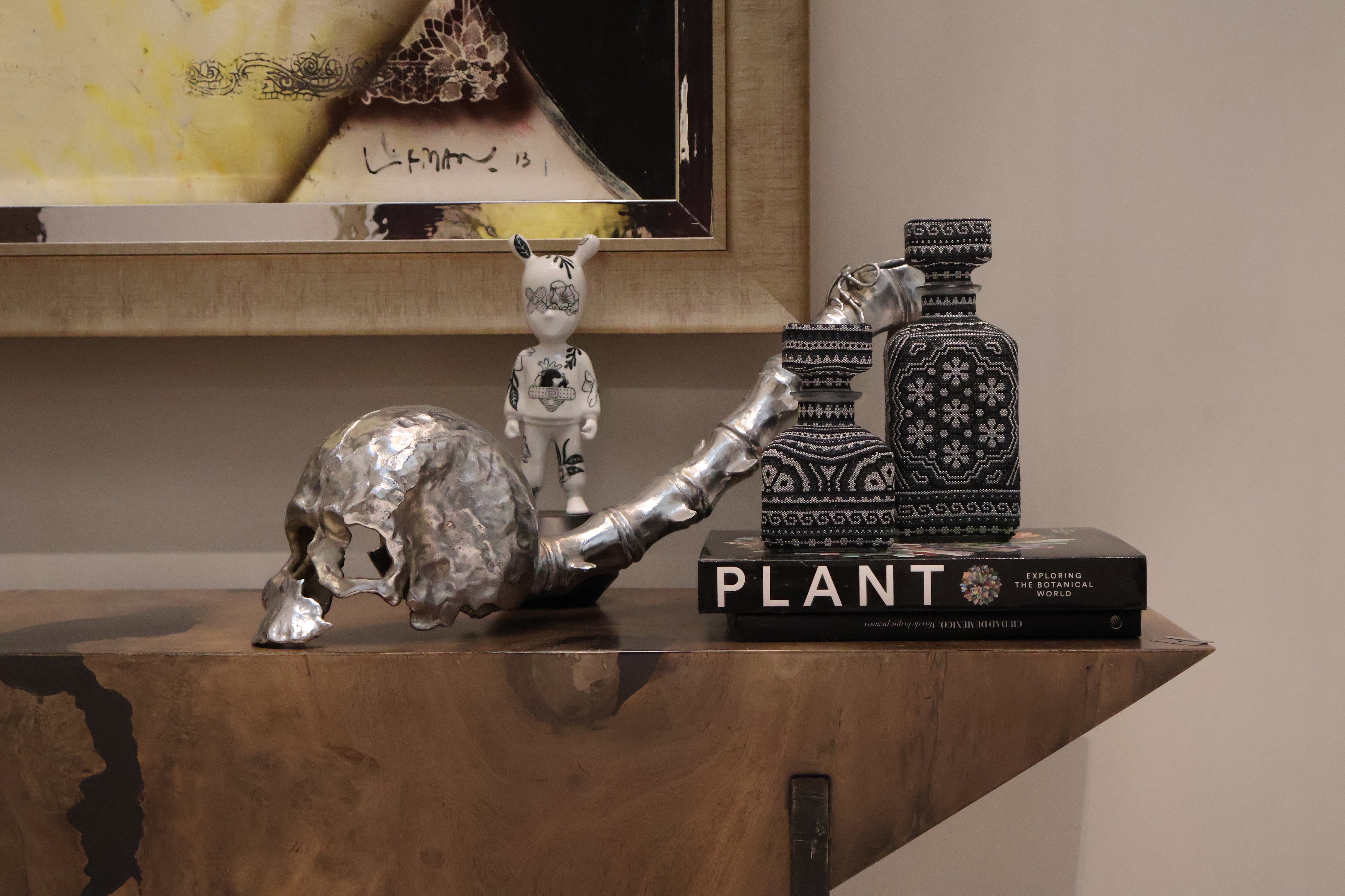 Huichol Decanter - Negro by Agave