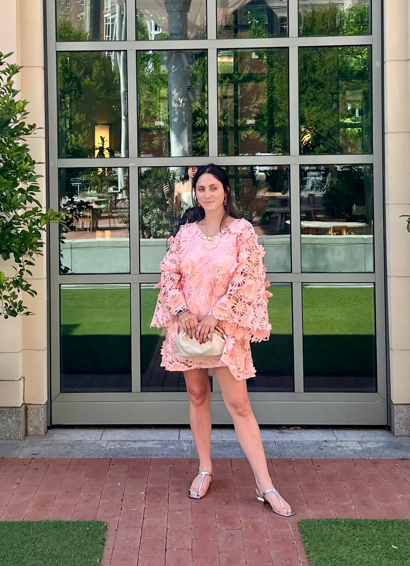 The Aurora Kaftan Short - Ballet Pink by Tela Mercantile (HerStory Exclusive)