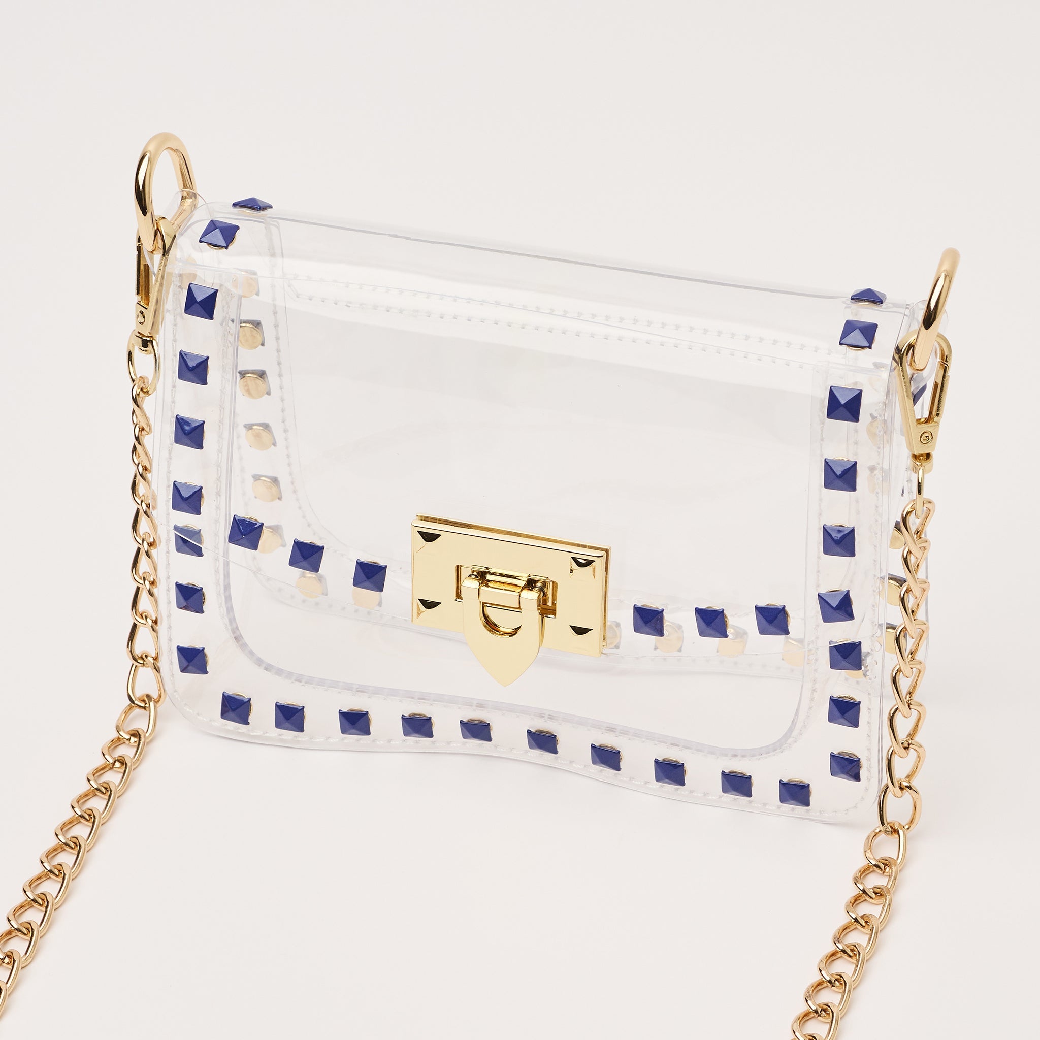 Jackie in Blue by Clearly Handbags