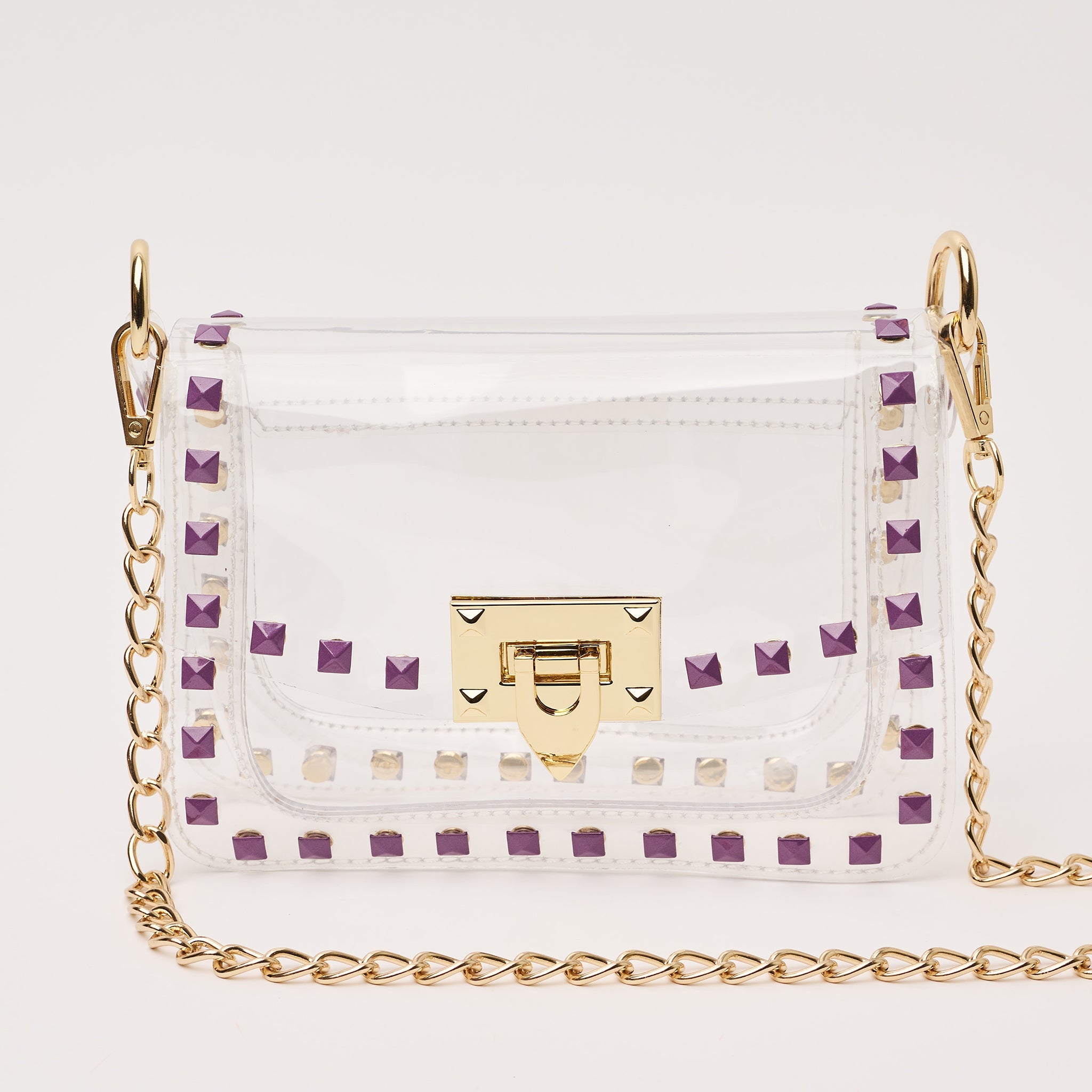 Jackie in Purple by Clearly Handbags
