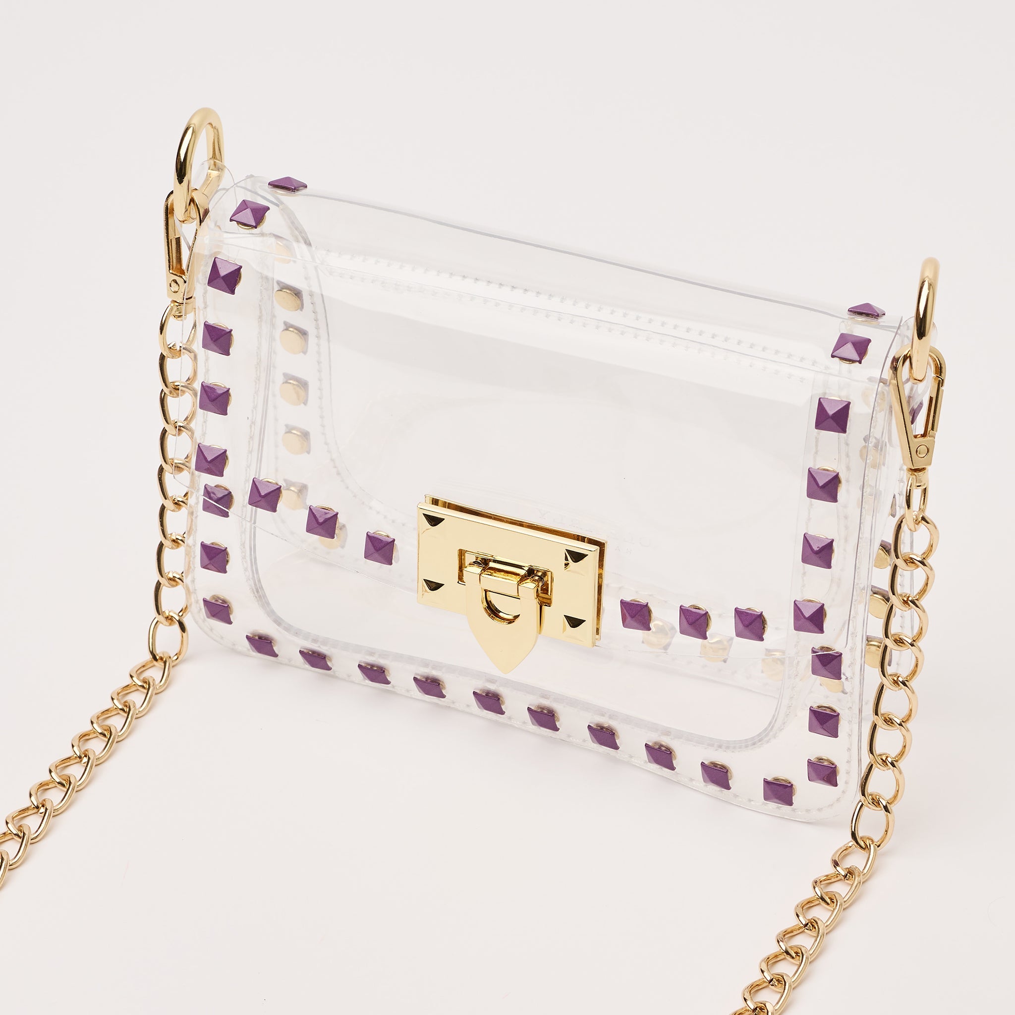 Jackie in Purple by Clearly Handbags