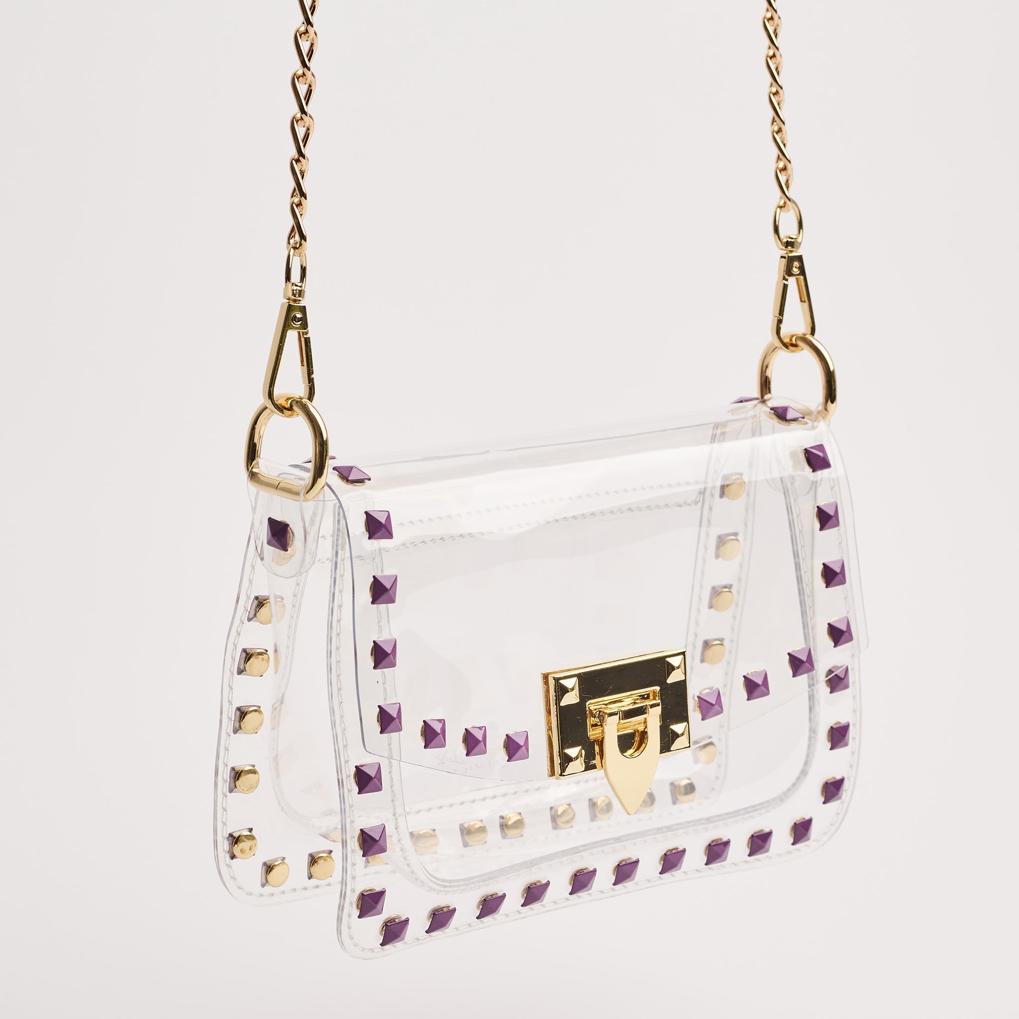 Jackie in Purple by Clearly Handbags