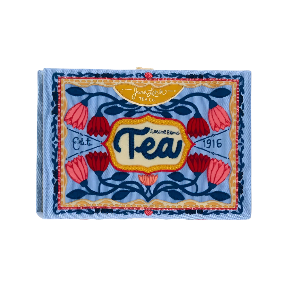 Tea Box Book Clutch by Olympia Le-Tan