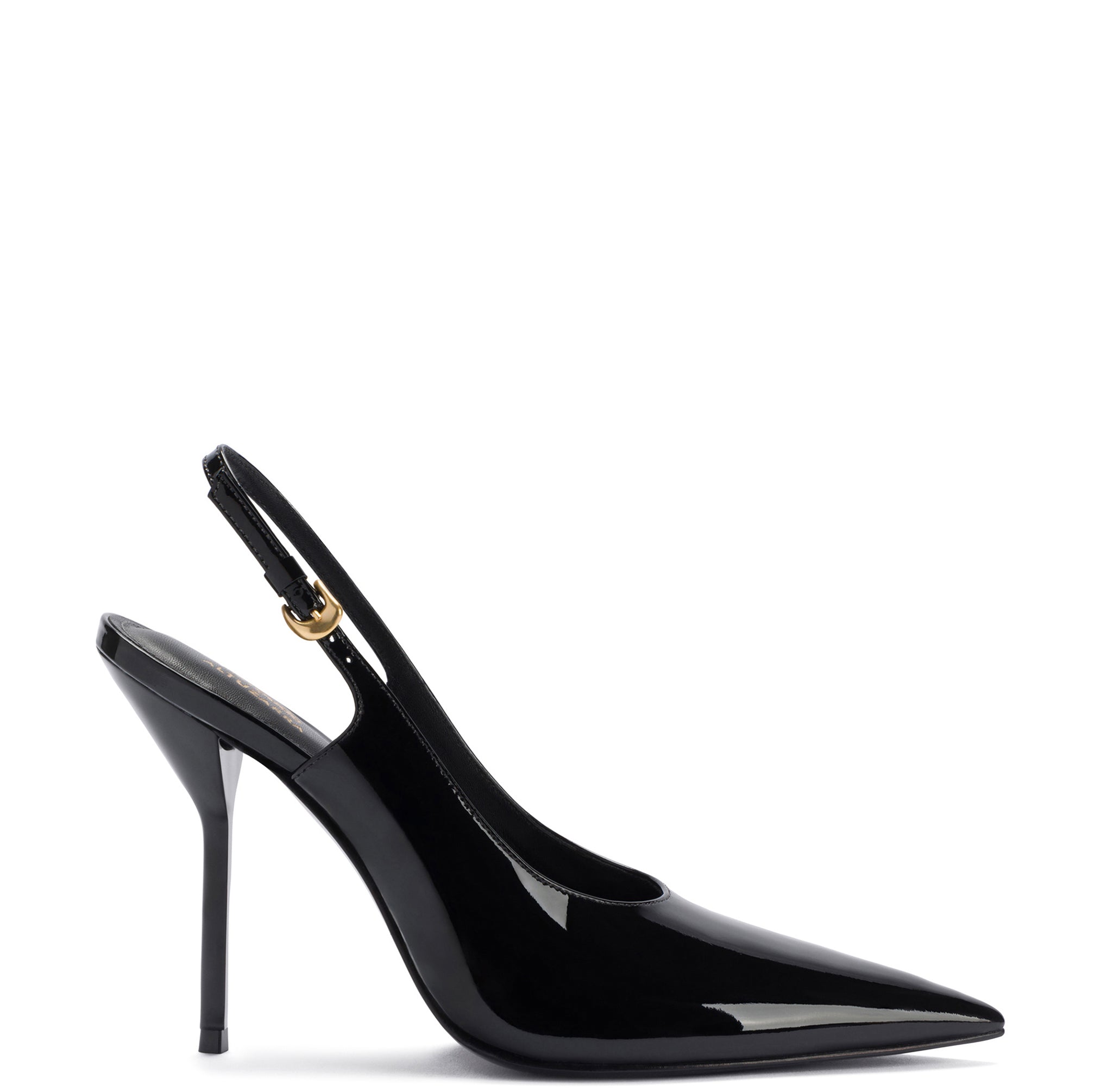 Larroudé x Altuzarra Pump In Black Patent Leather by Larroudé
