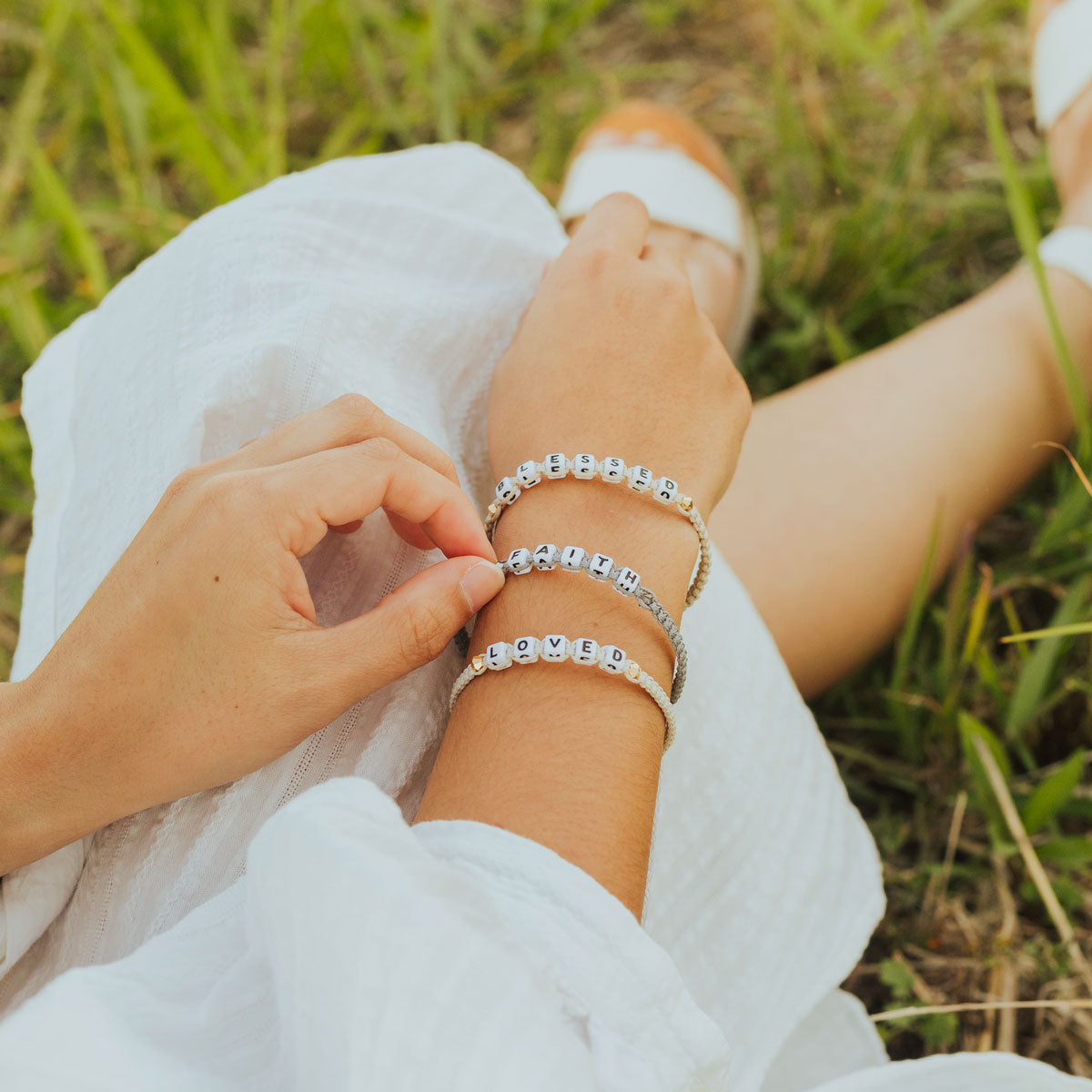 Little Words Project Faith Bracelet by My Saint My Hero