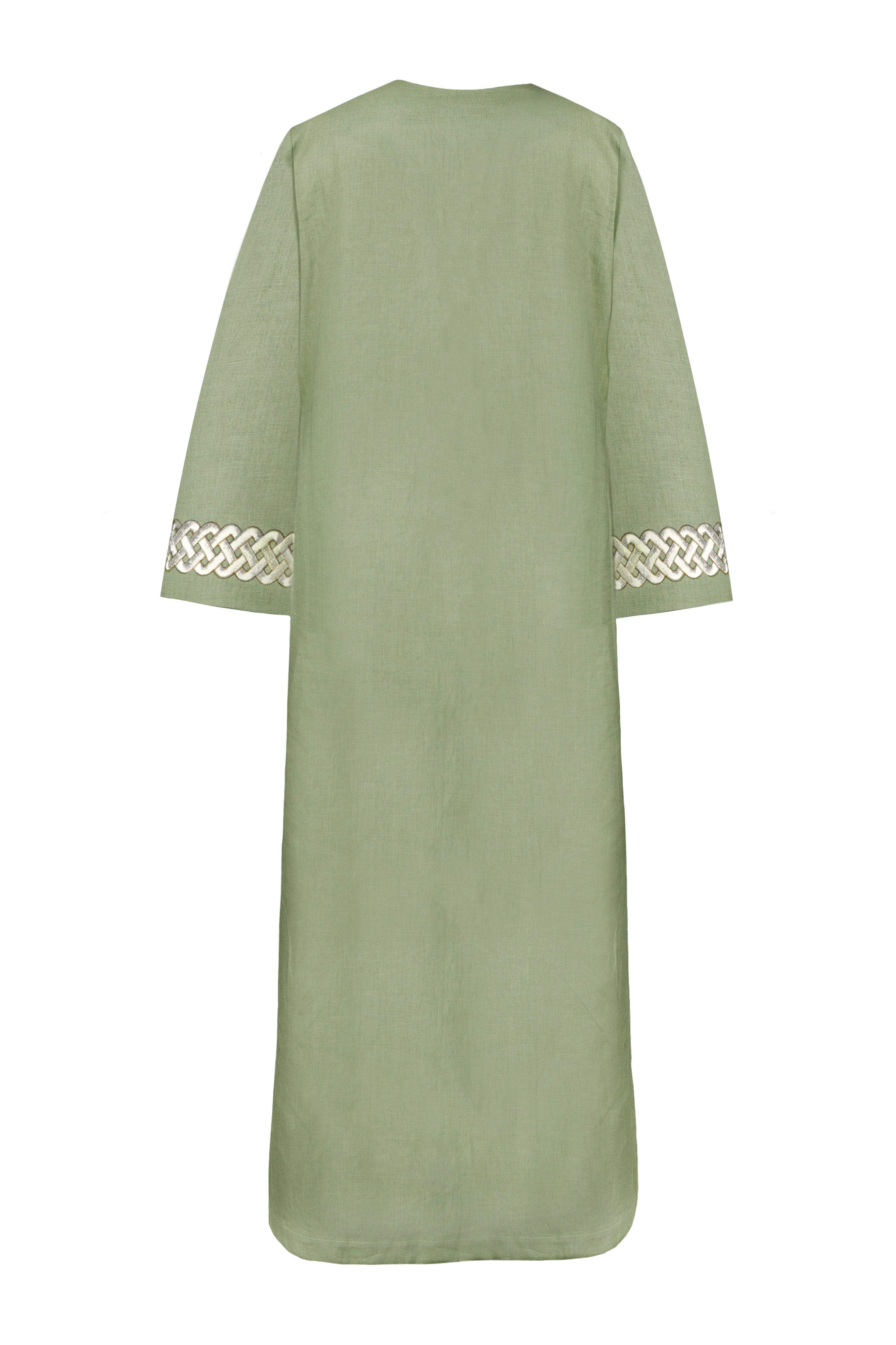 Taj Kaftan - Light Khaki by Rosewater House