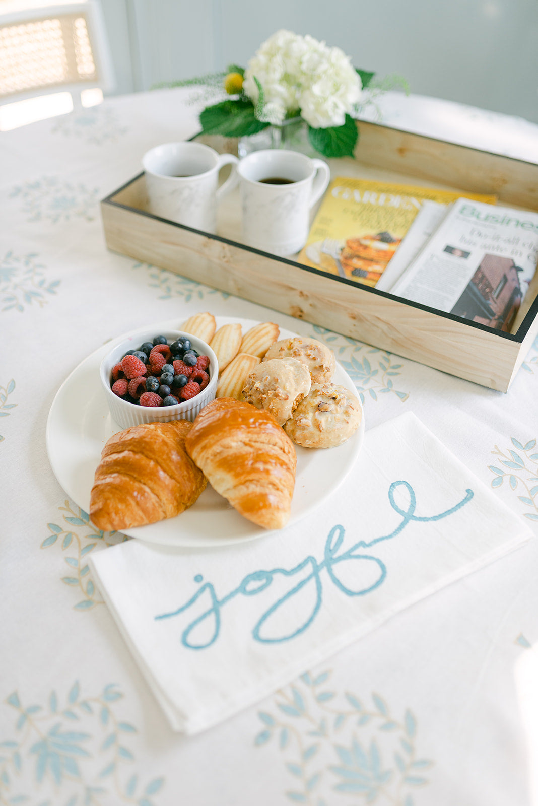 Tea Towel - Joyful, Saltwater by Mended