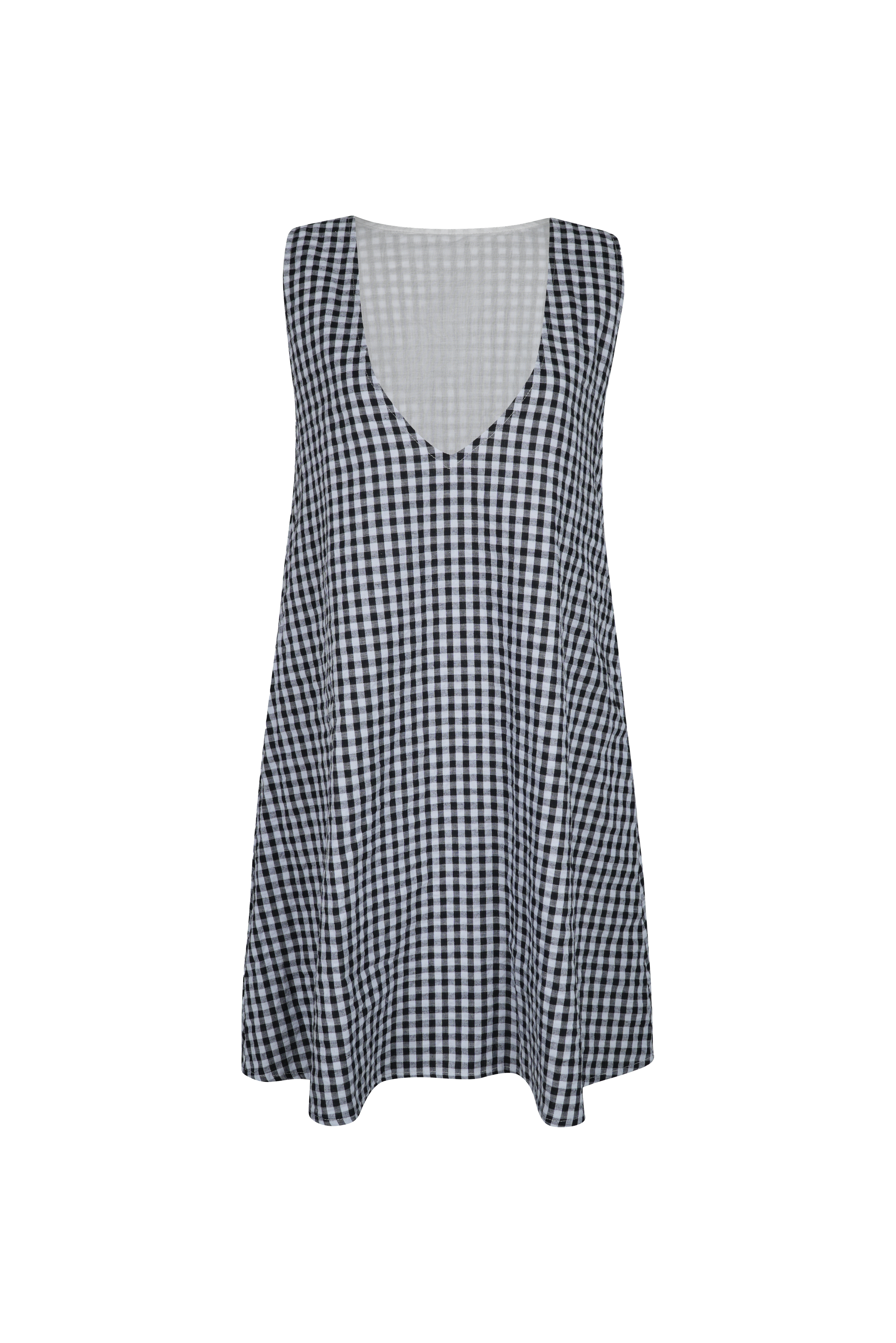 MINI GILI in Black Gingham by Puka the Label