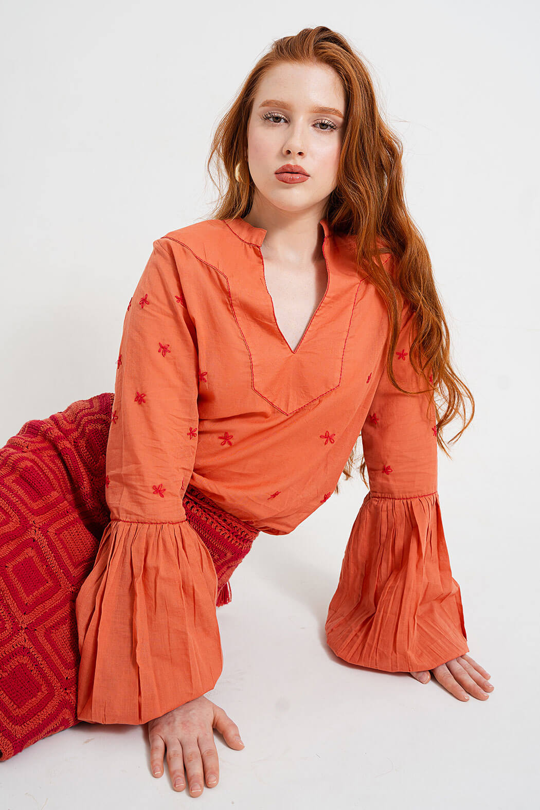 Maria Embroidered Blouse by Hess