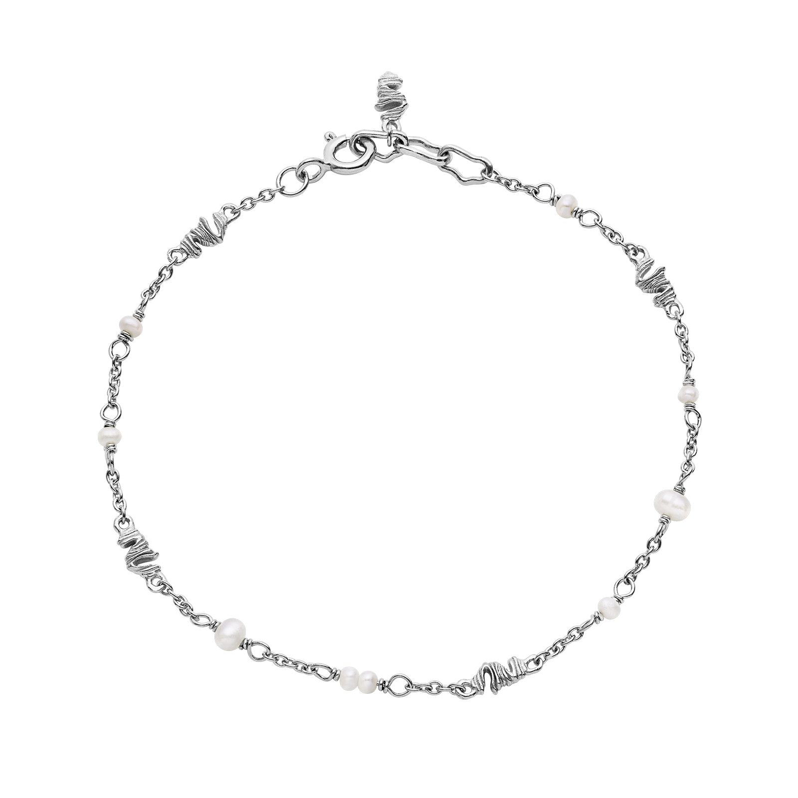 Mero Bracelet Silver by Maanesten