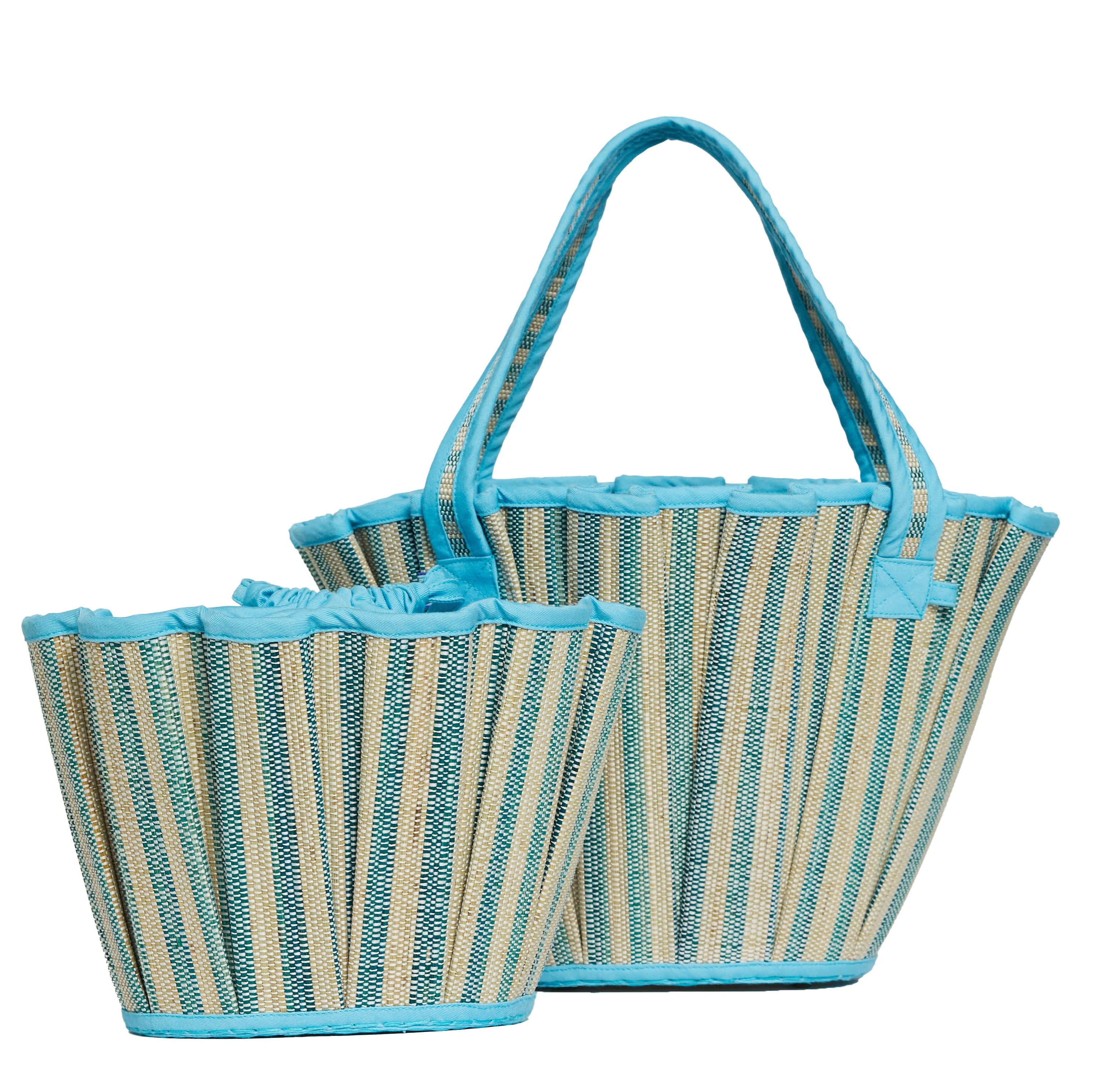 Natalie Simkins Exclusive Azure Santorini | Mini Tropez Tote by Lorna Murray