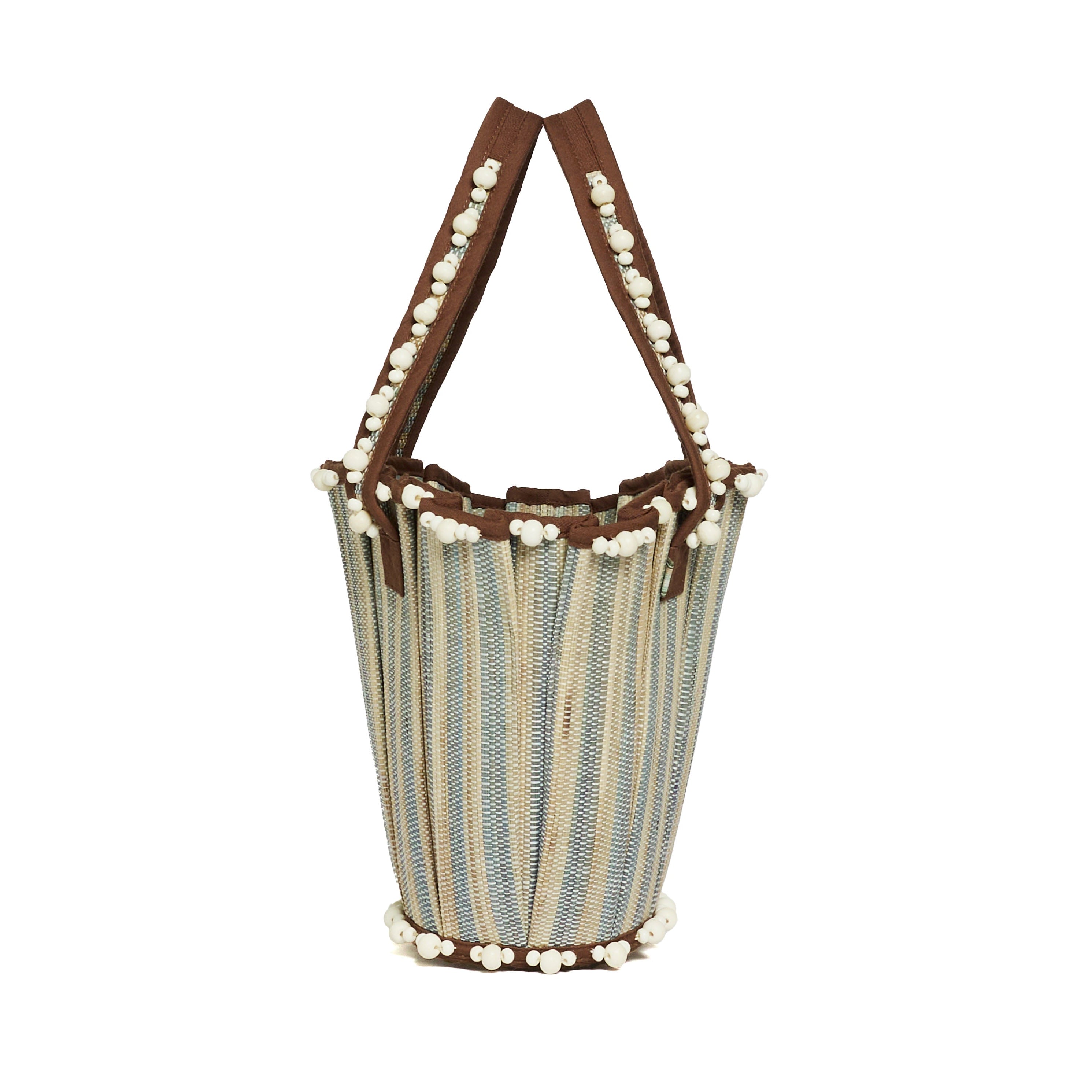 Exclusive Azure Chocolate | Mini Tropez Tote by Lorna Murray