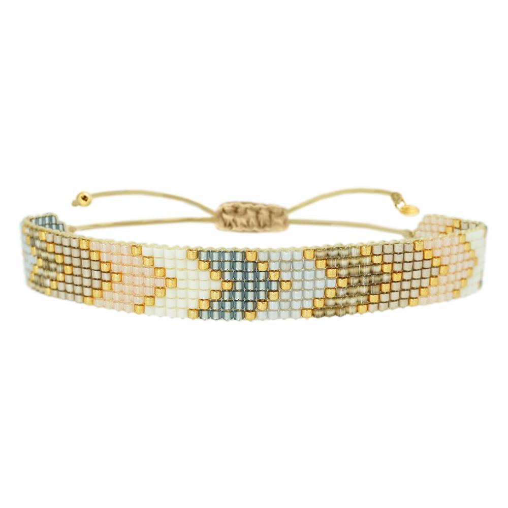 Bracelet - AB8 Chevron Miyuki by Zafiro Jewellers