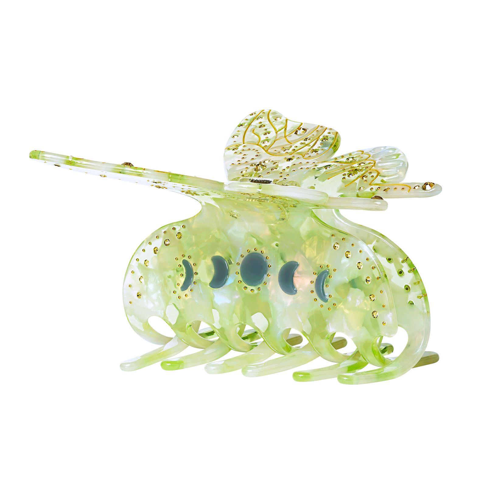 Nabi Hair Claw Lime by Maanesten