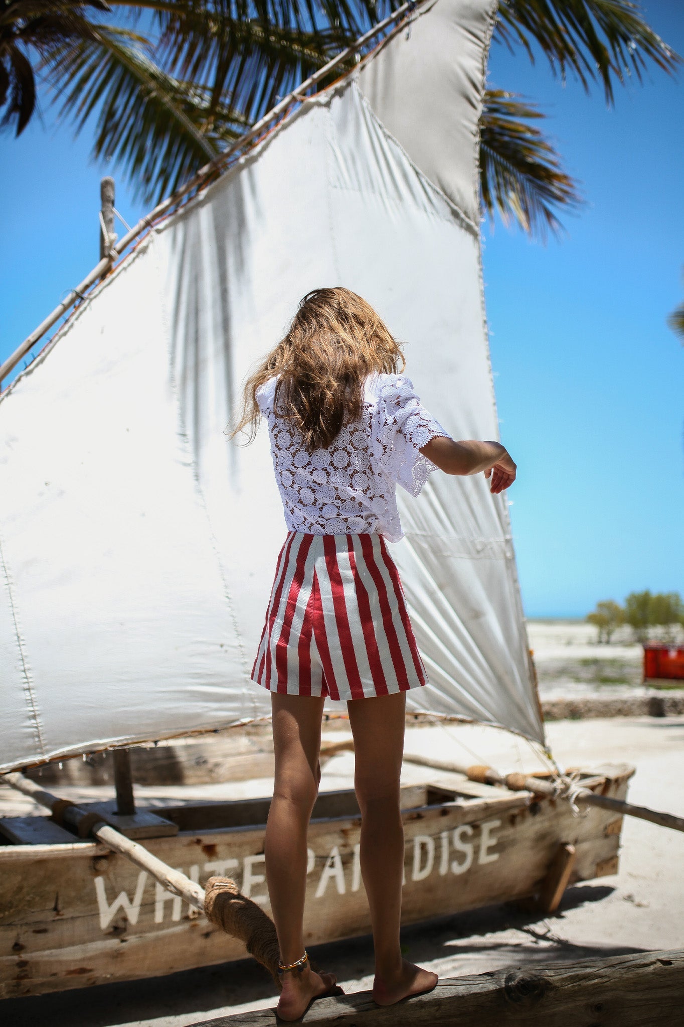 Nicole Nautical Busatti Skort by Miguelina