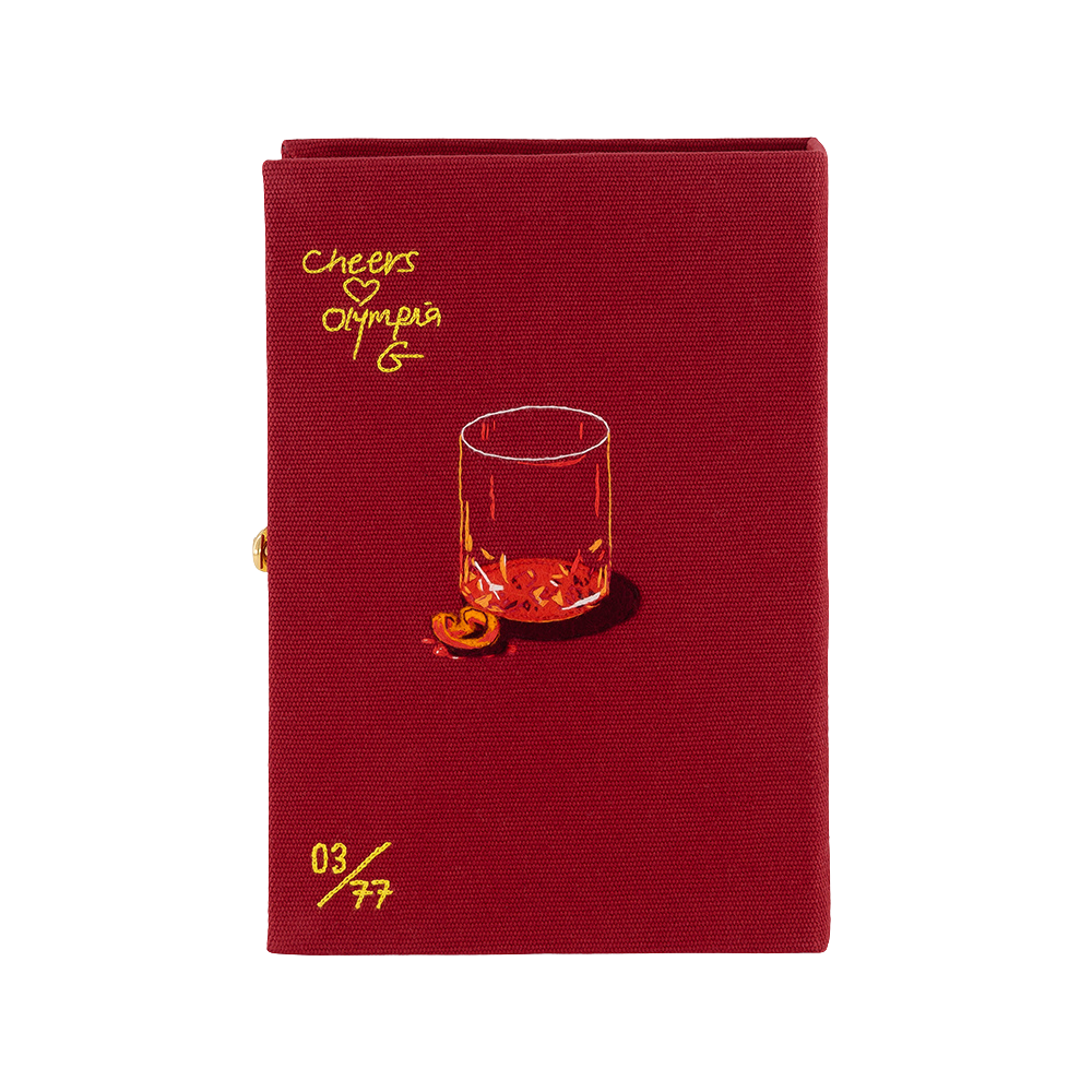 Negroni Book Clutch by Olympia Le Tan