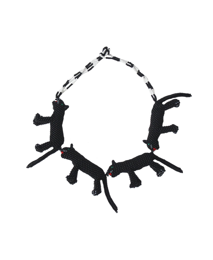 Panther Party Necklace by Pájara Pinta