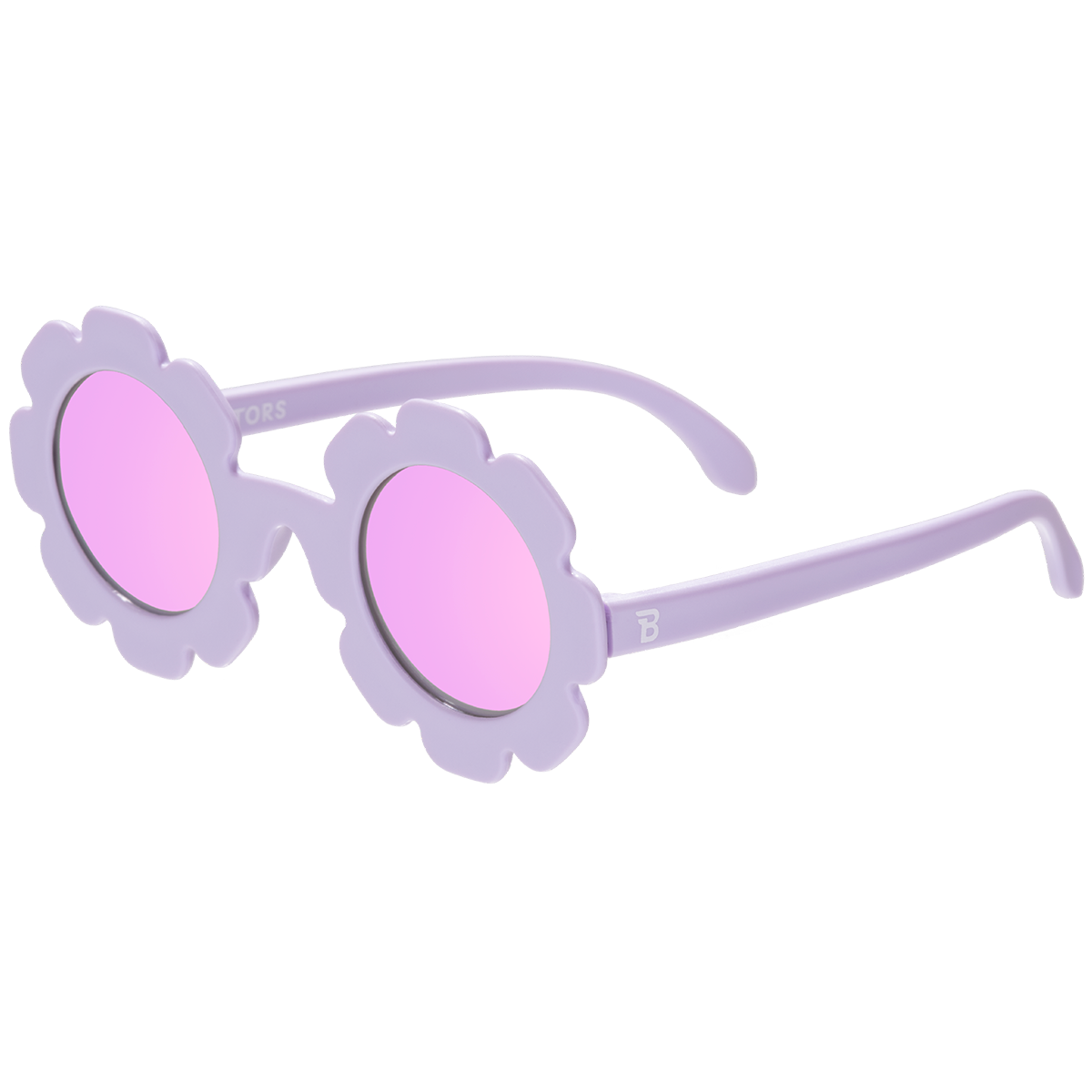 Irresistible Iris Flower | Lavender Polarized Mirrored Lenses by Babiators