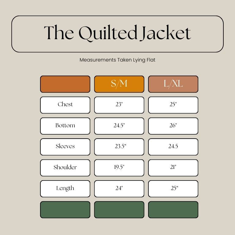 The Quilted Jacket - Red by Squar'd Away