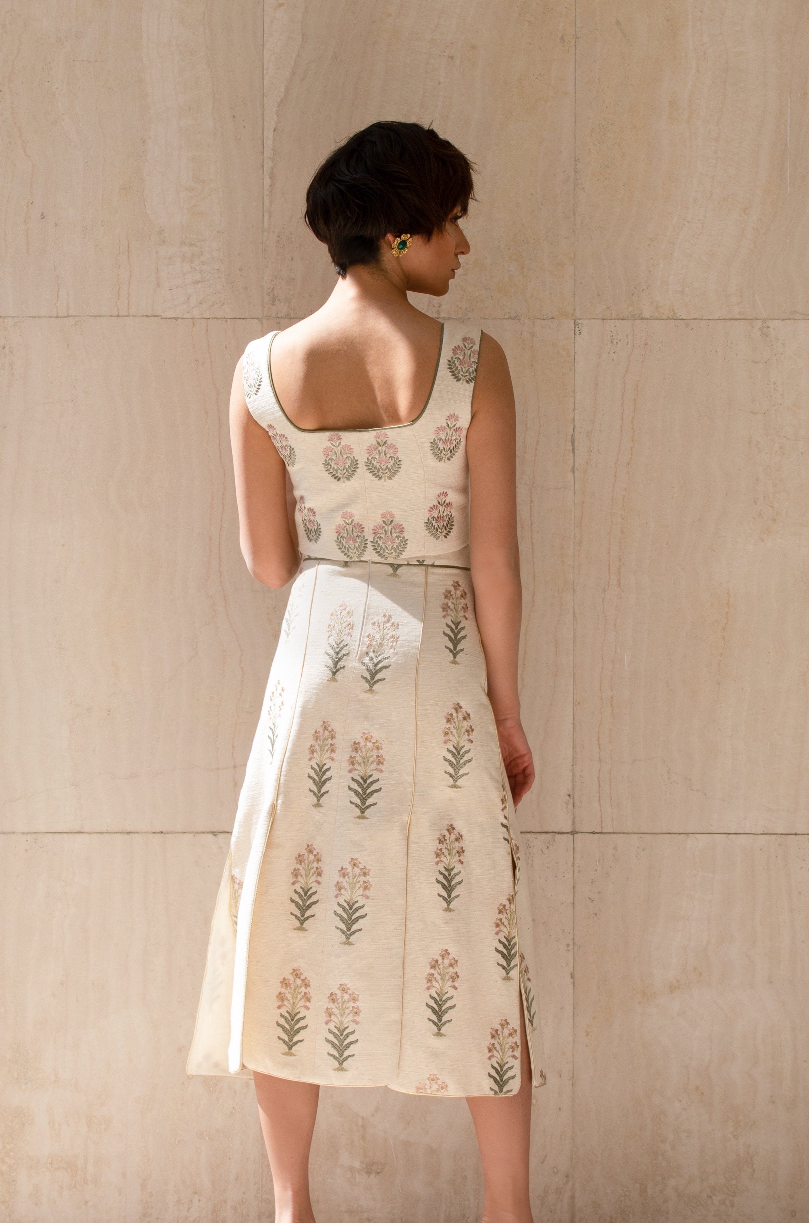 Shalimar Ensemble - Ecru by Rosewater House