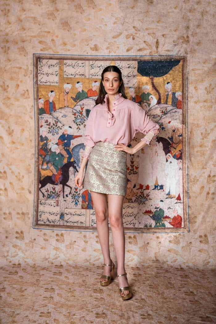 Cypress Blouse - Pink by Rosewater House