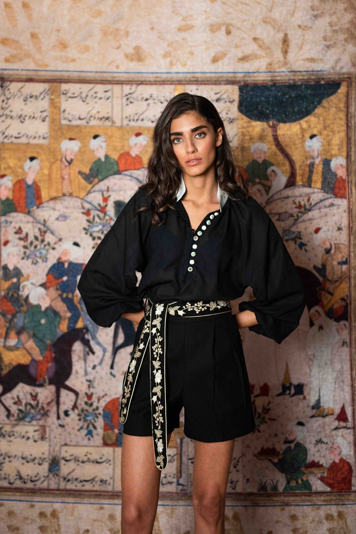 Ivy Shorts - Black by Rosewater House