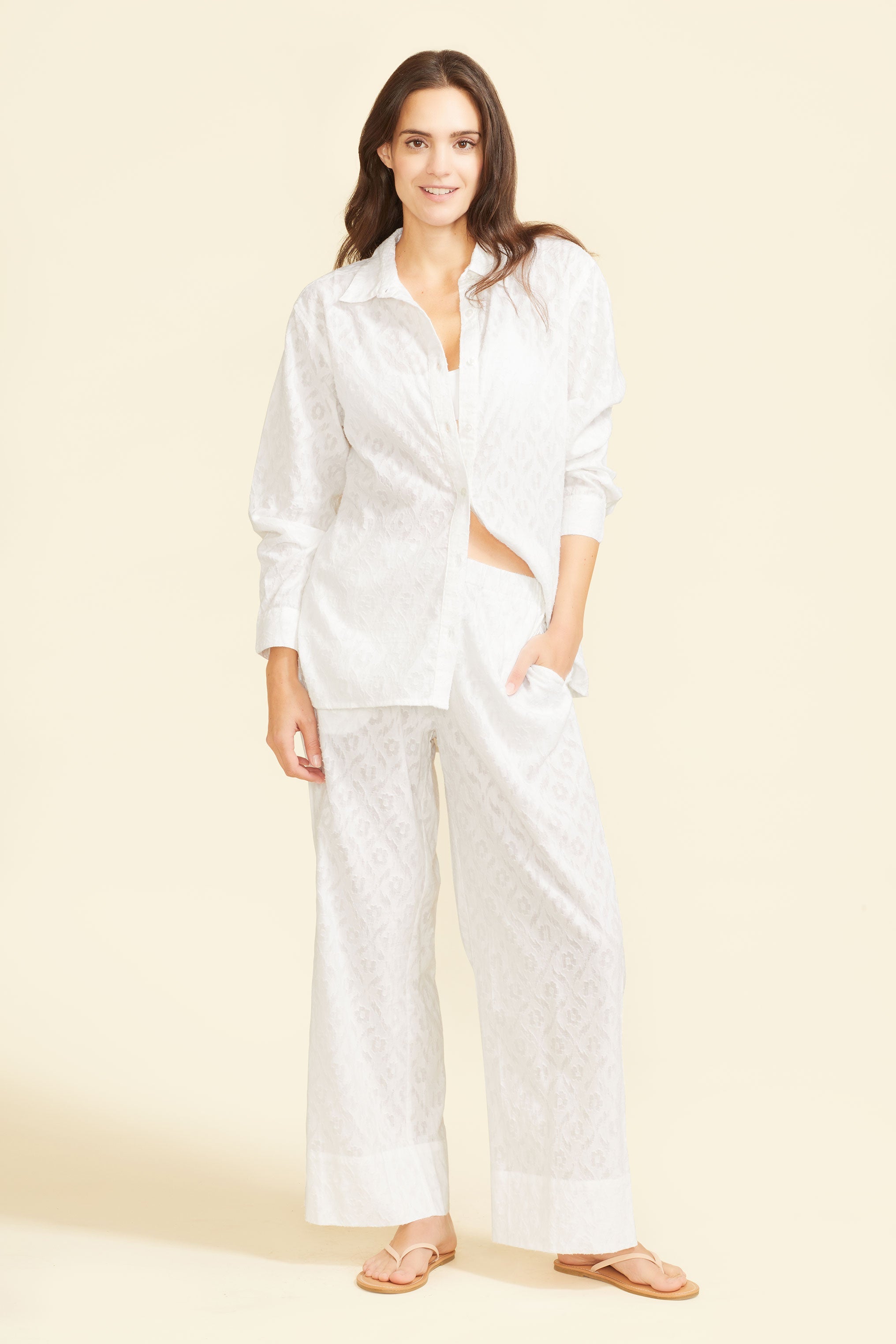 Siena Shirt - White by Sitano